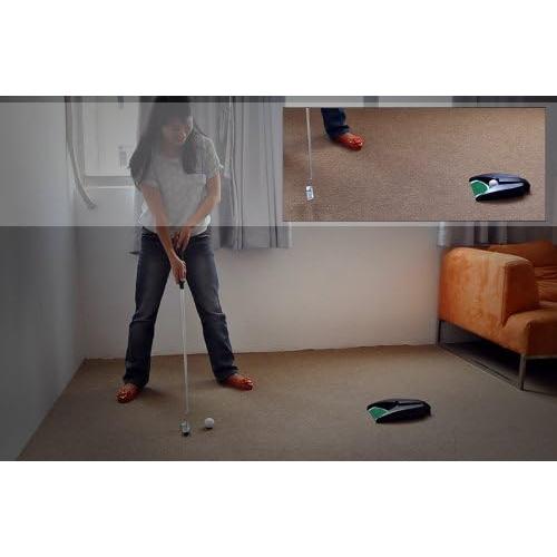 Putter de Golf LEAGY Portátil 4 Secciones con 2 Pelotas