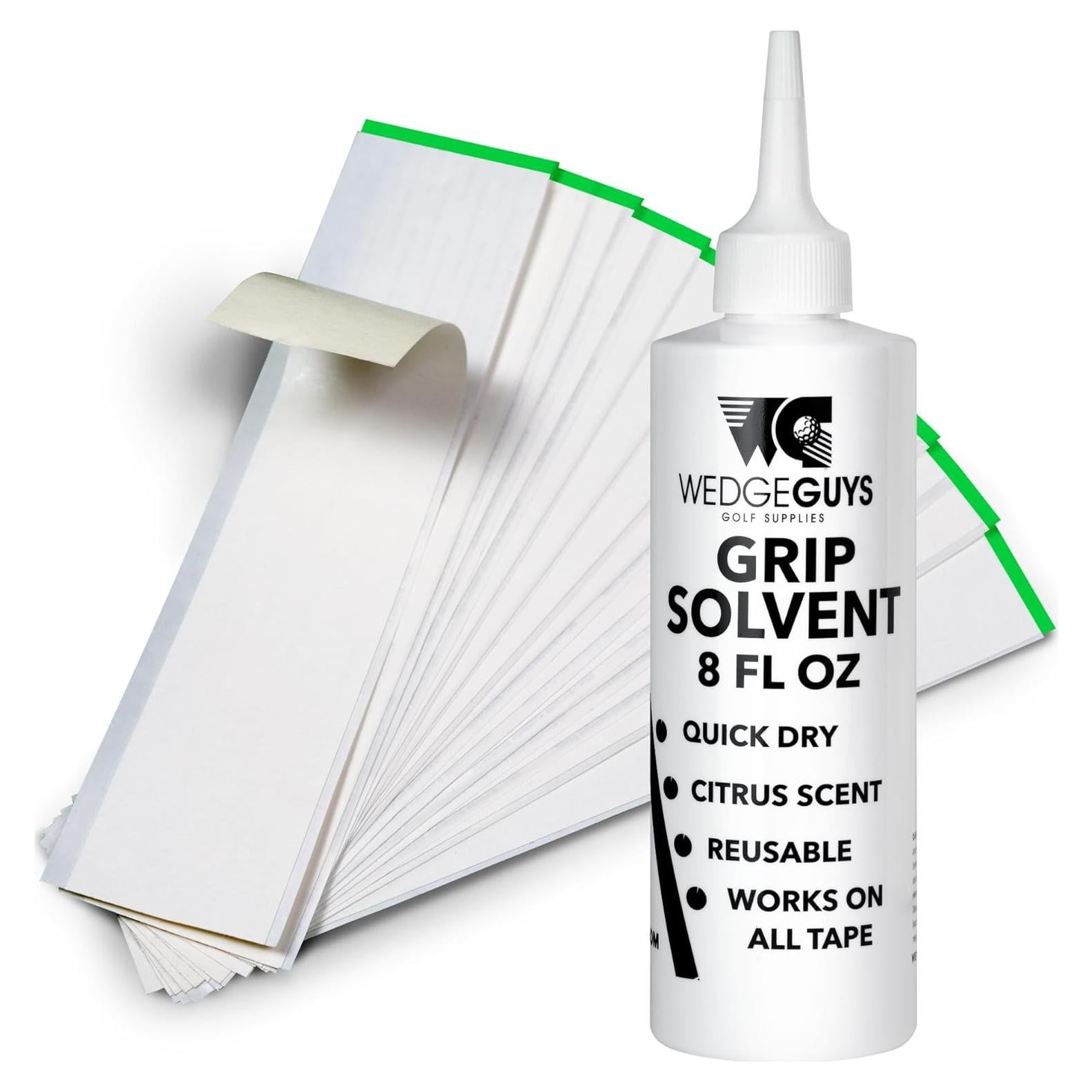 Cinta Adhesiva Doble Cara Wedge Guys 30 Tiras + Solvente