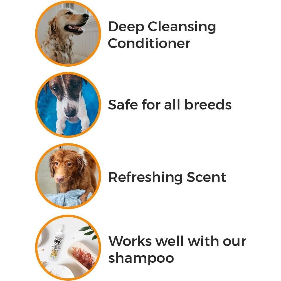 Acondicionador Profundo BarkLogic Mandarina 473 ml Piel Sensible