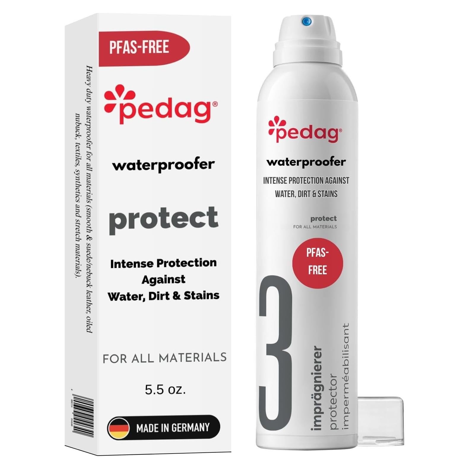 Spray Impermeabilizante Pedag 1L - Protector para Zapatos y Tela