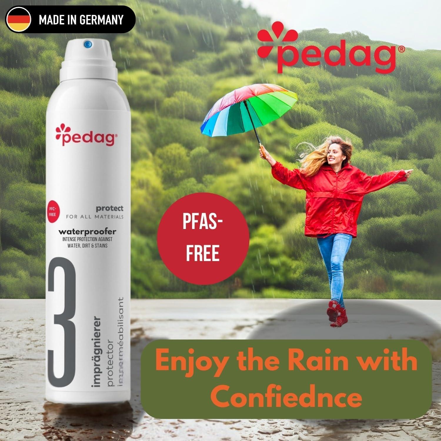 Spray Impermeabilizante Pedag 1L - Protector para Zapatos y Tela