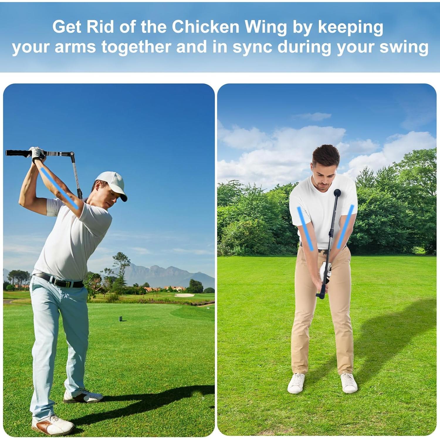 Ayuda de Entrenamiento de Golf Asyxstar - Swing y Agarre