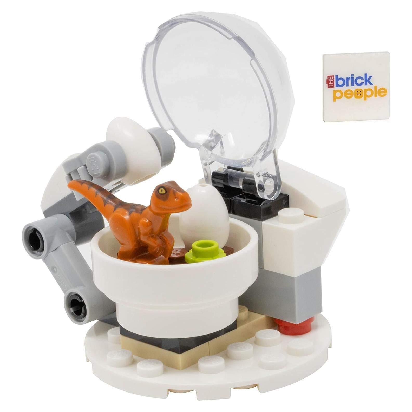 Jurassic World Lego Criadero de Dinosaurios Raptor Bebé