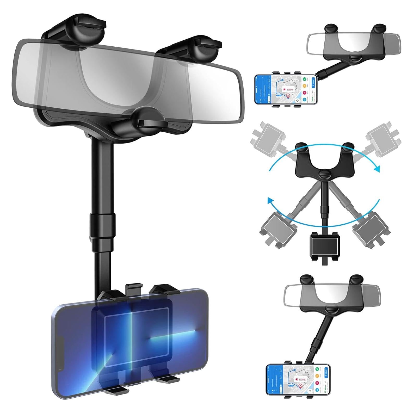 Soporte para Teléfono en Espejo Retrovisor SXhyf 2023 Ajustable
