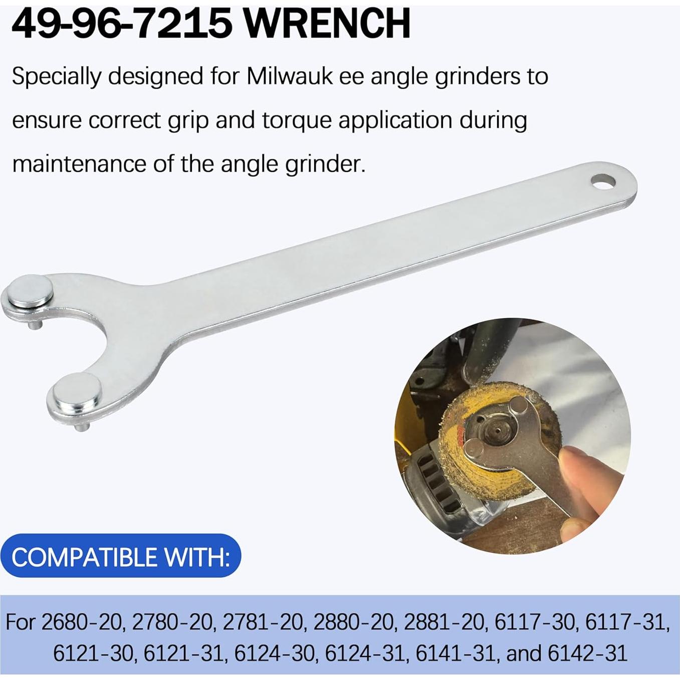 Llave de Espárrago Milwauk-ee 49-96-7215 para Moladoras