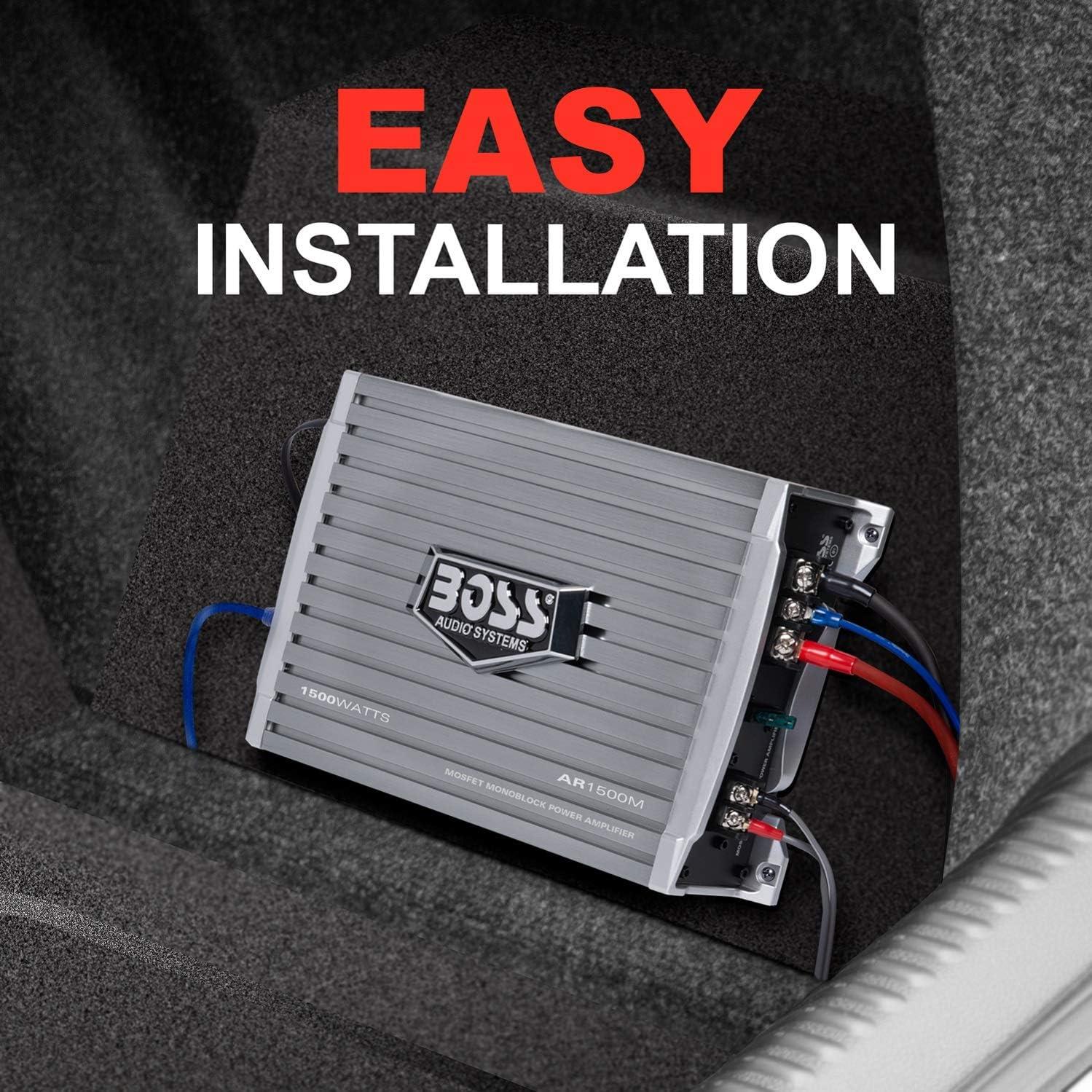 Amplificador de Coche BOSS AR1500M Monobloque 1500W 1 Canal