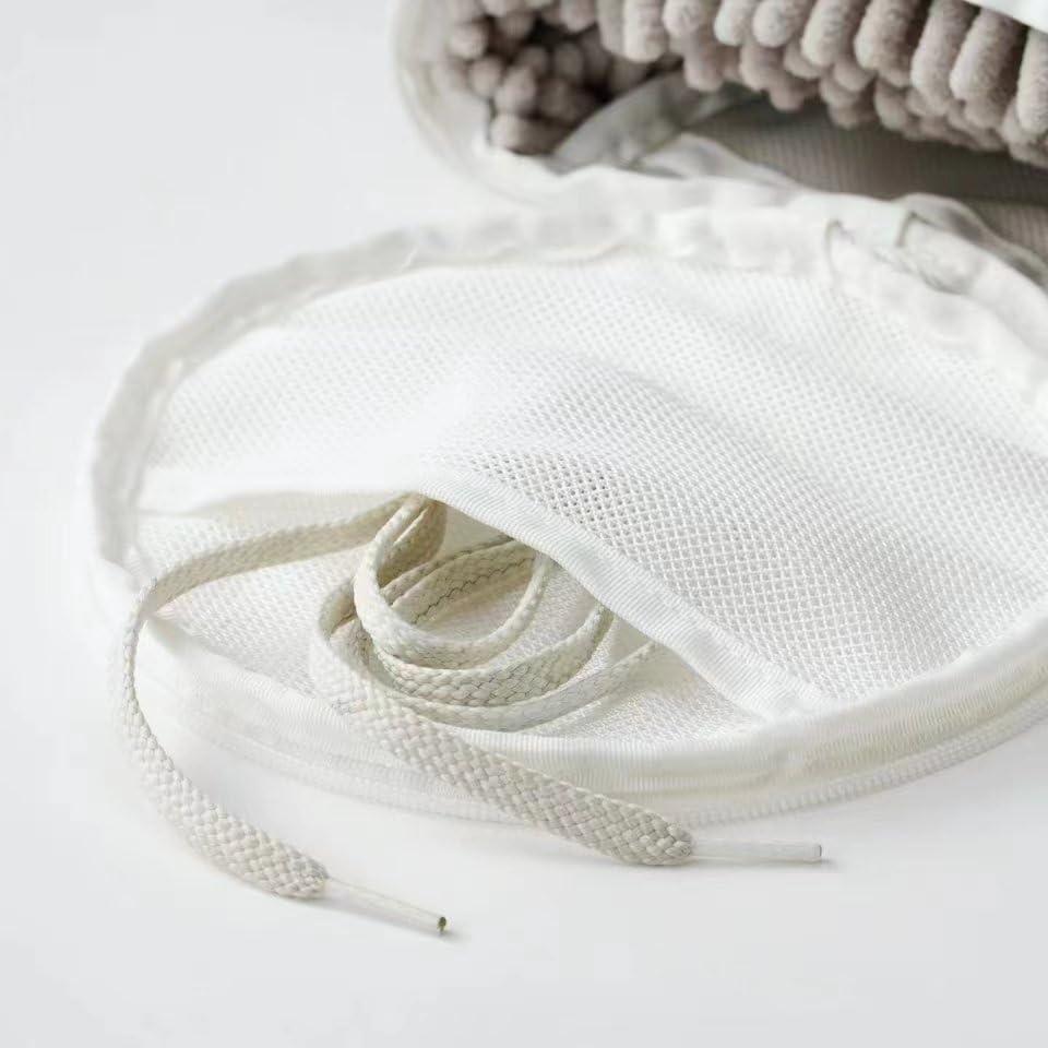 Bolsa de Lavado de Zapatos XHCLIUFB Reutilizable 2 Pcs Gris