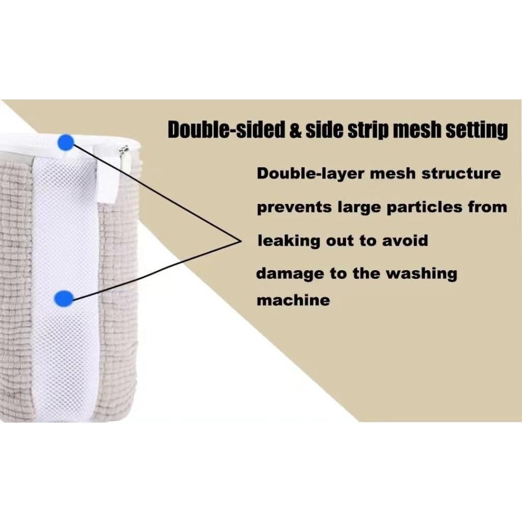 Bolsa de Lavado de Zapatos XHCLIUFB Reutilizable 2 Pcs Gris