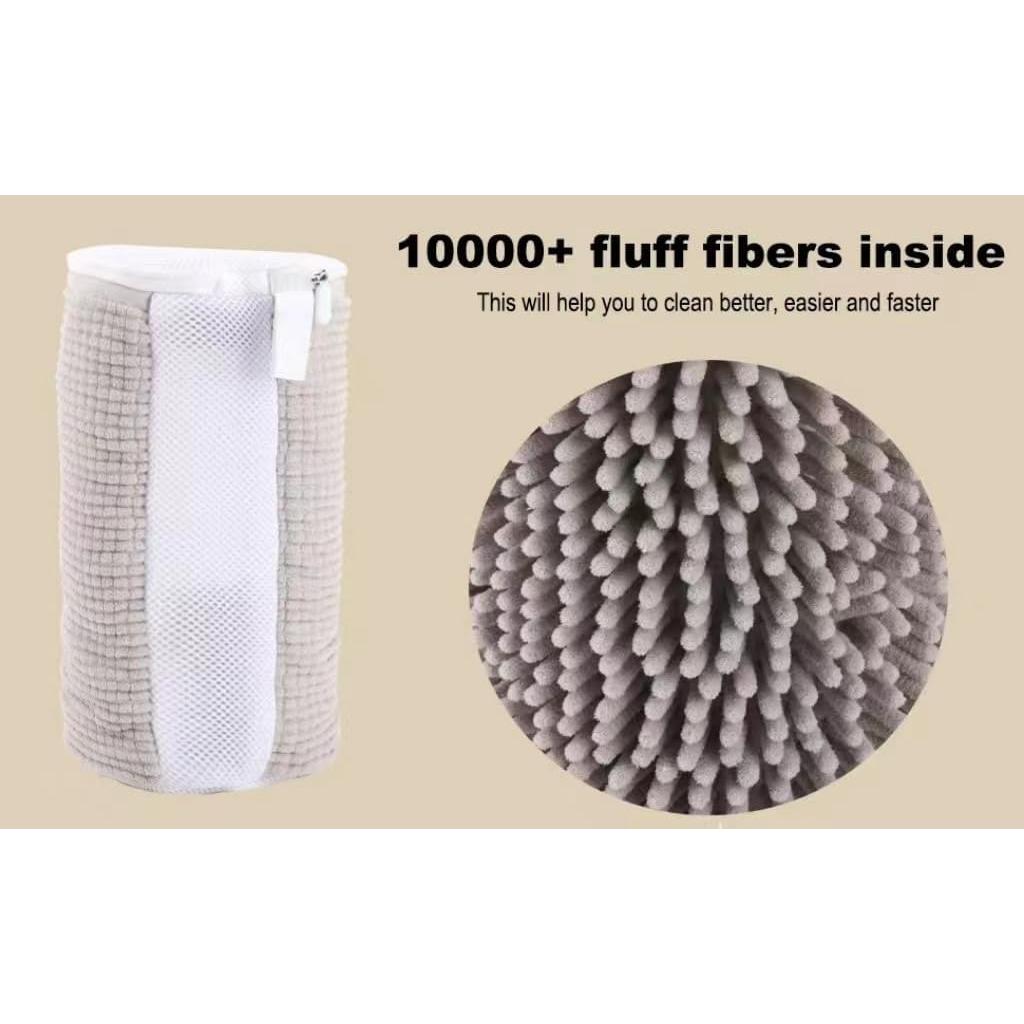 Bolsa de Lavado de Zapatos XHCLIUFB Reutilizable 2 Pcs Gris