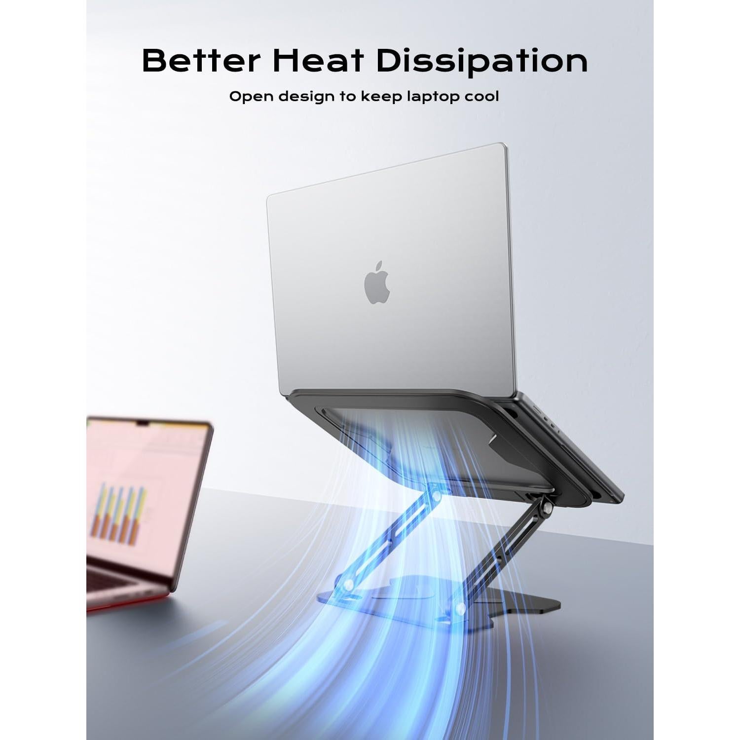 Soporte Plegable para Laptop JCZT NH02 Ergonómico Ajustable