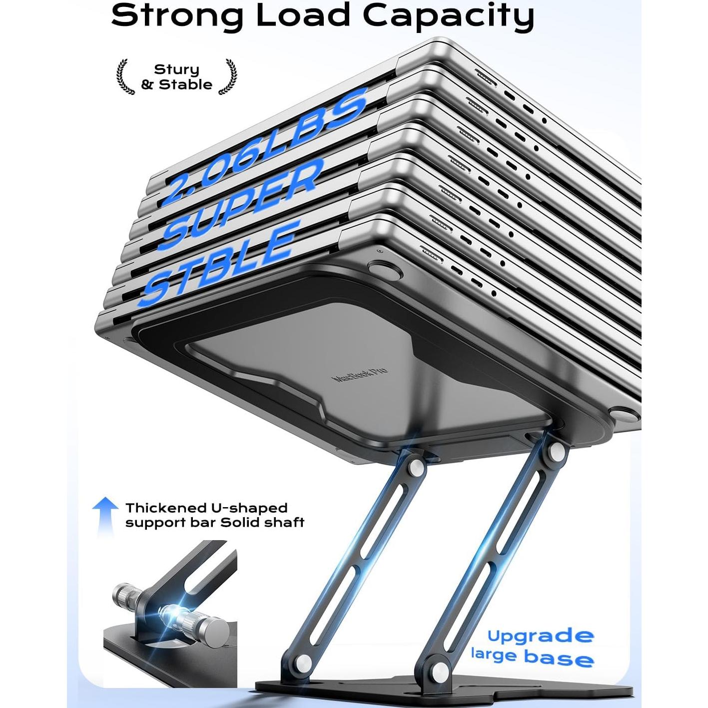 Soporte Plegable para Laptop JCZT NH02 Ergonómico Ajustable