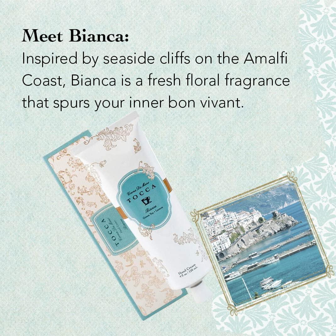 Crema de Mano Tocca Bianca 113.4 g - Hidratante Rápida Absorción