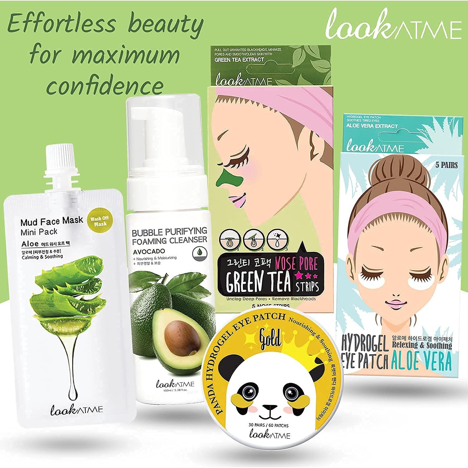 Mascarillas Faciales Look At Me - Set de 6 Arcilla Hidratante