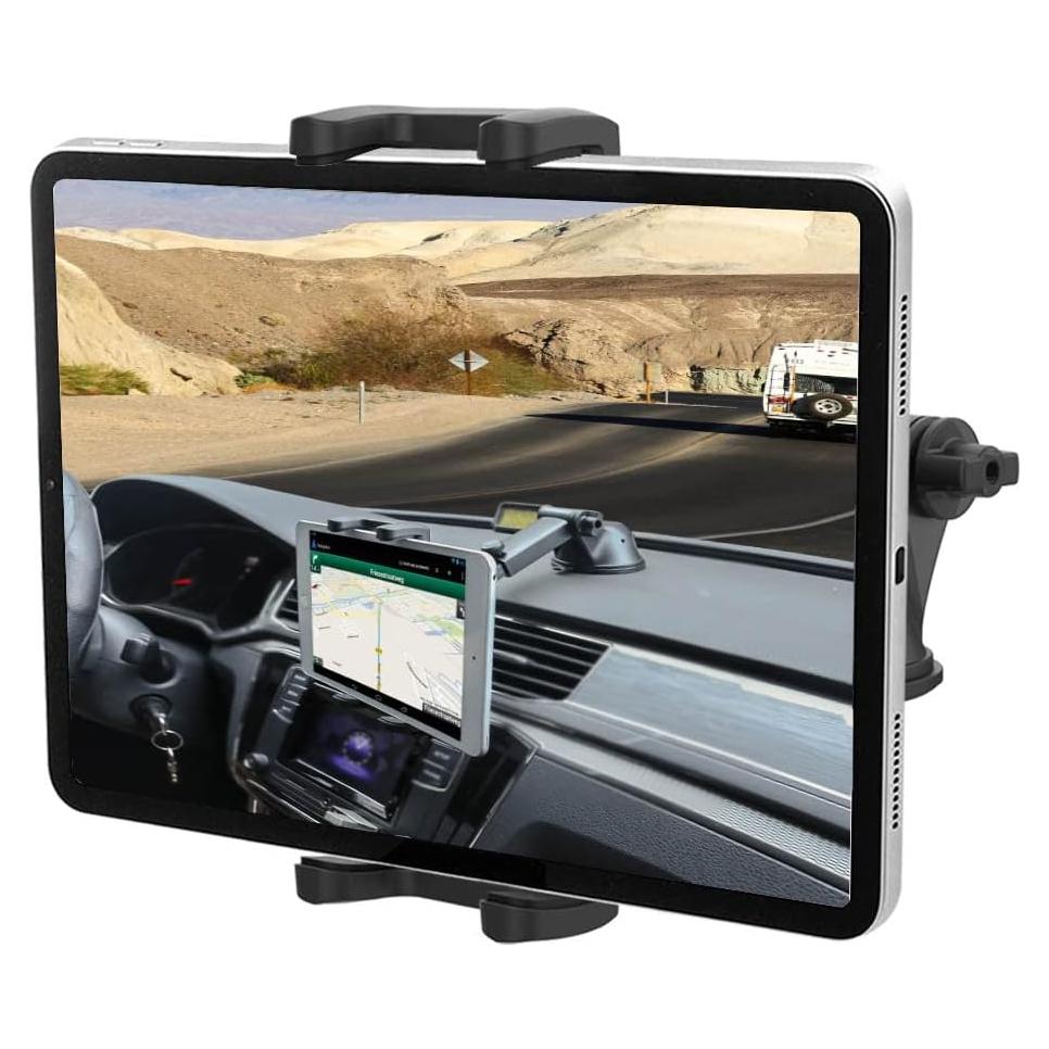 Soporte de Tablet Cuxwill para Coche 4-13" Negro