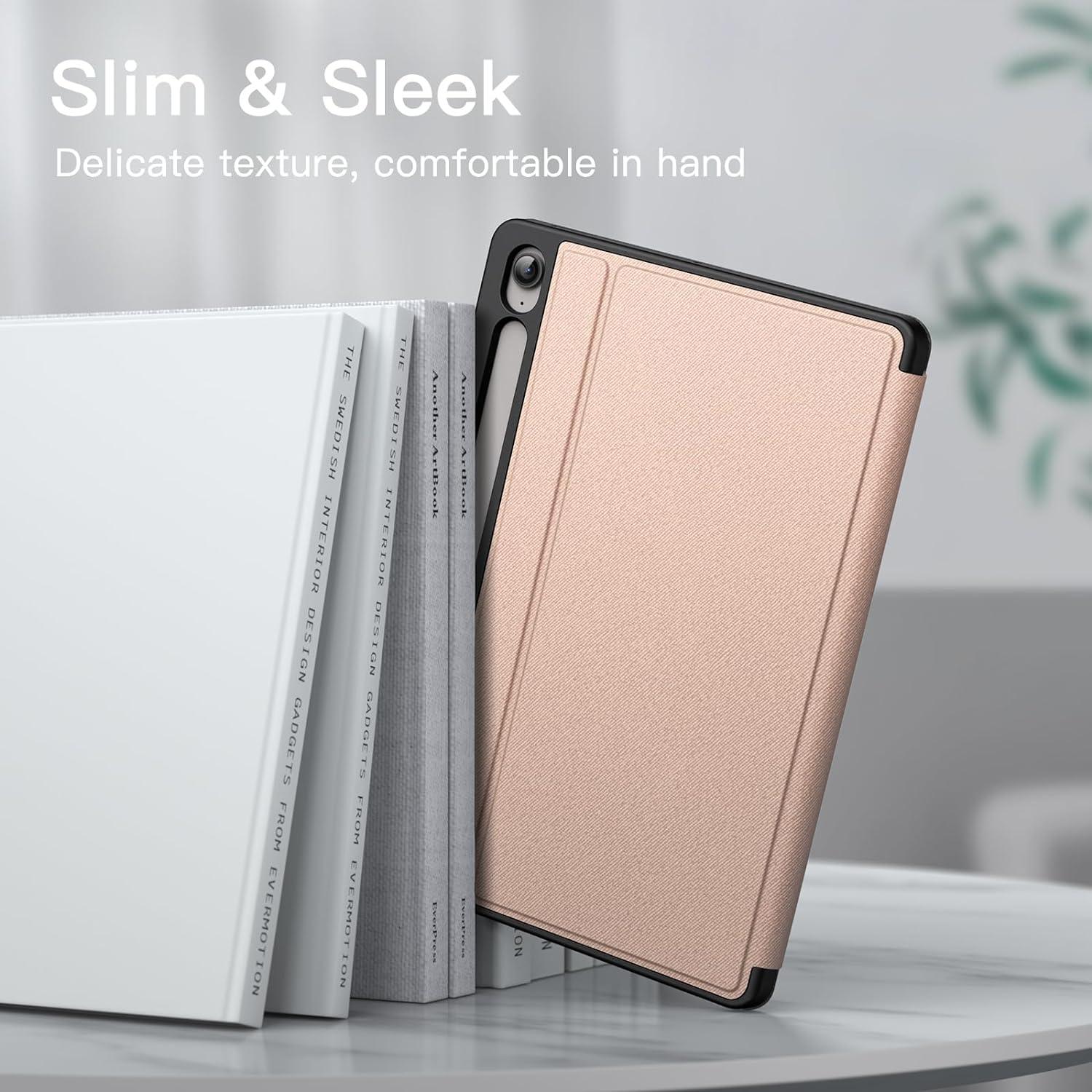 Funda JETech para Samsung Galaxy Tab S10 FE/S9 FE 10.9" Oro Rosa