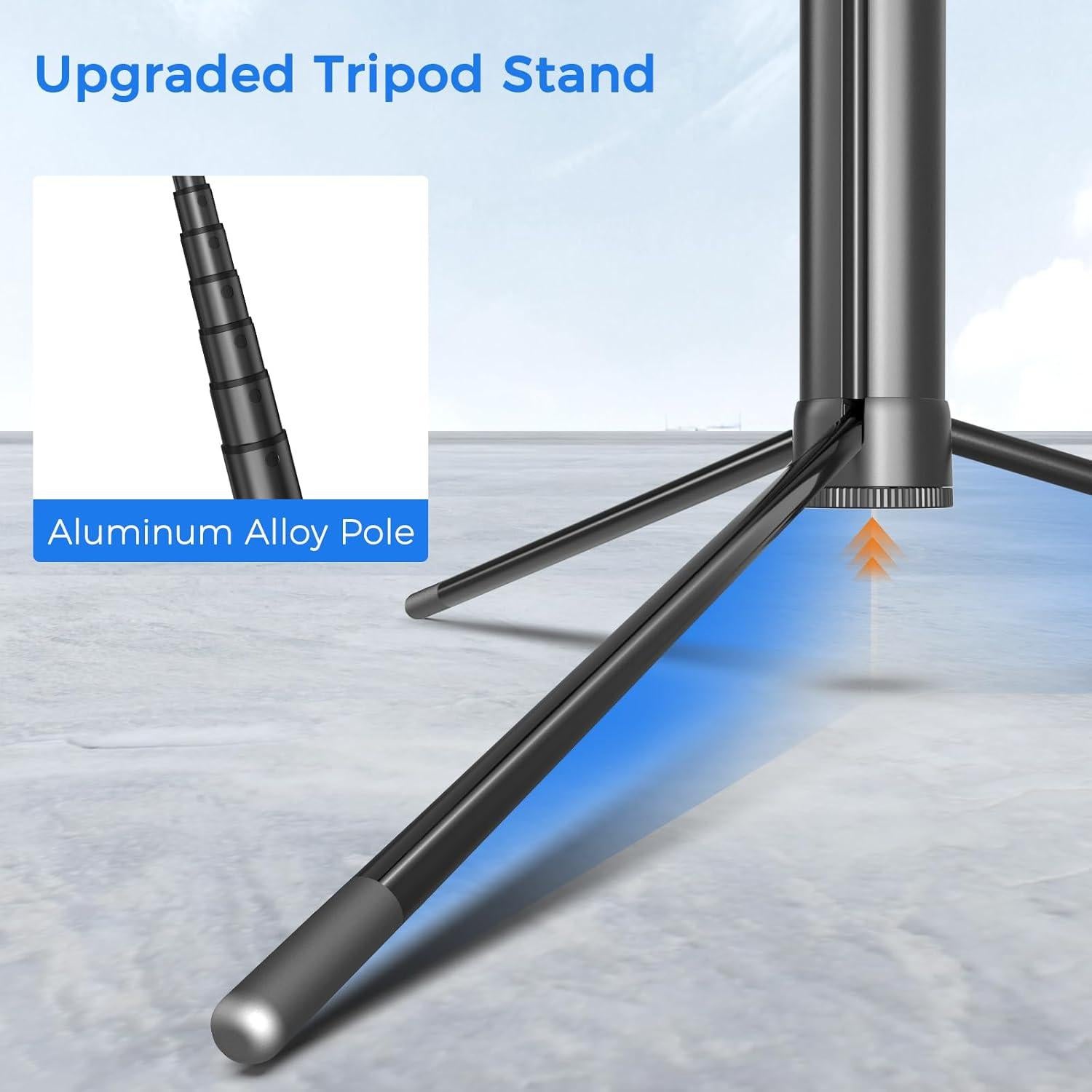 Trípode Liphisy 182,88 cm con Control Remoto para Móvil