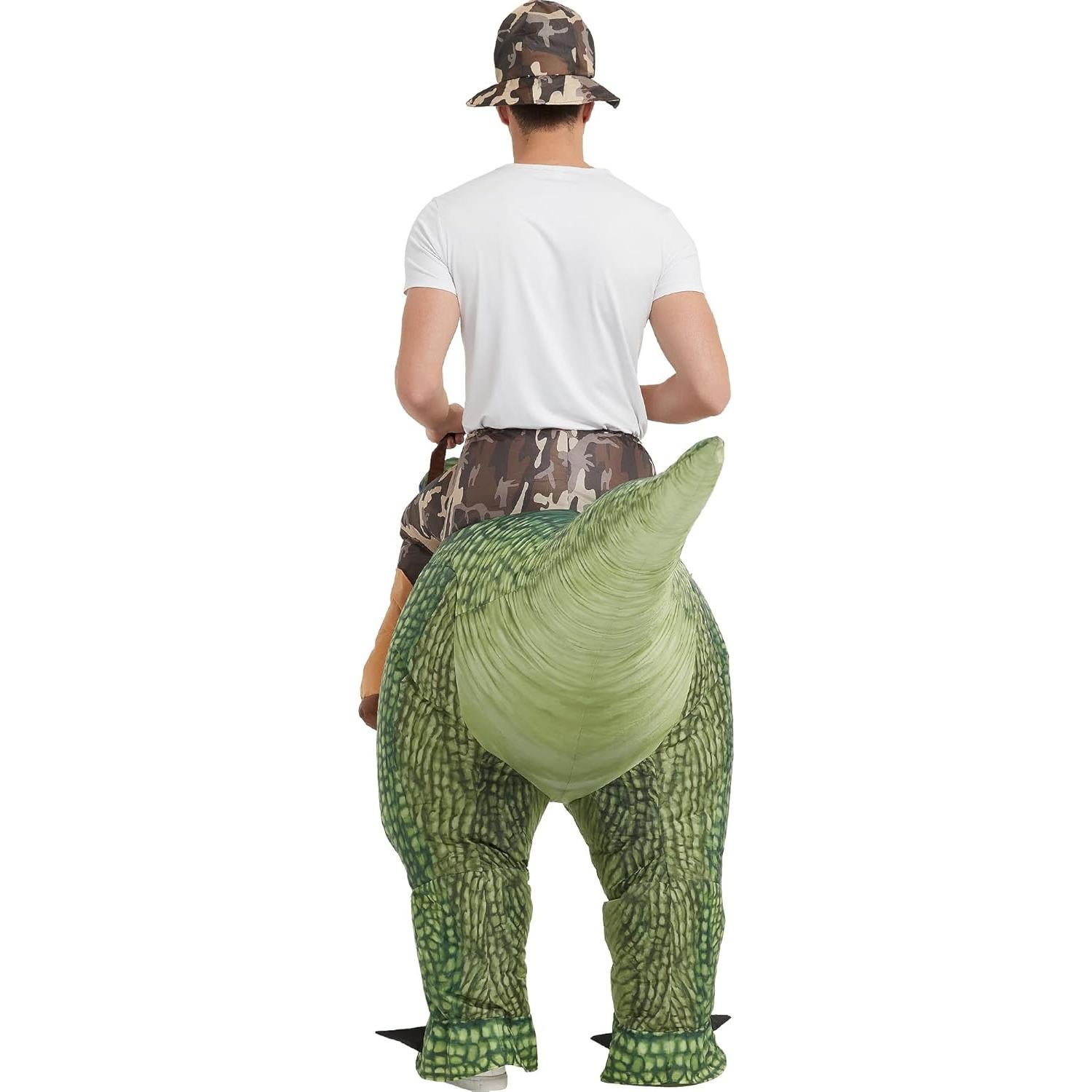 Disfraz Inflable T Rex Deluxe para Adultos - Halloween