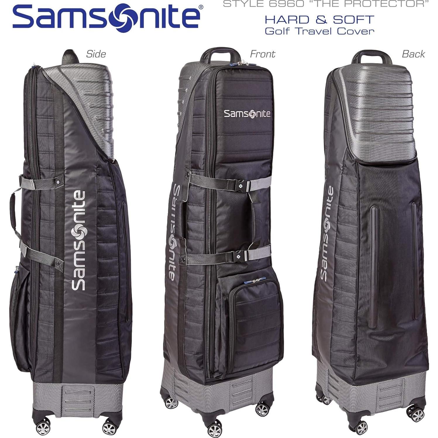 Bolsa de Viaje Dura y Blanda para Golf Samsonite El Protector