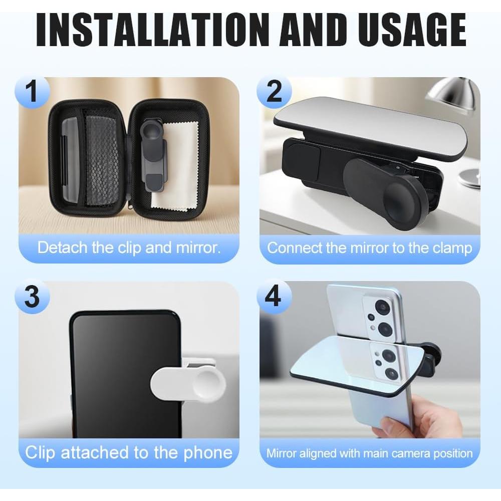 Kit de Reflejo de Espejo HD para iPhone - Mucpad