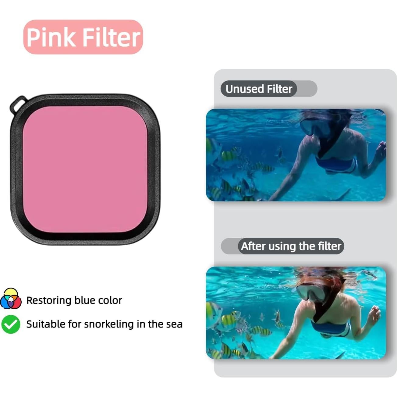 Funda Impermeable Terebento para GoPro Hero 13/12/11/10/9 - 60m