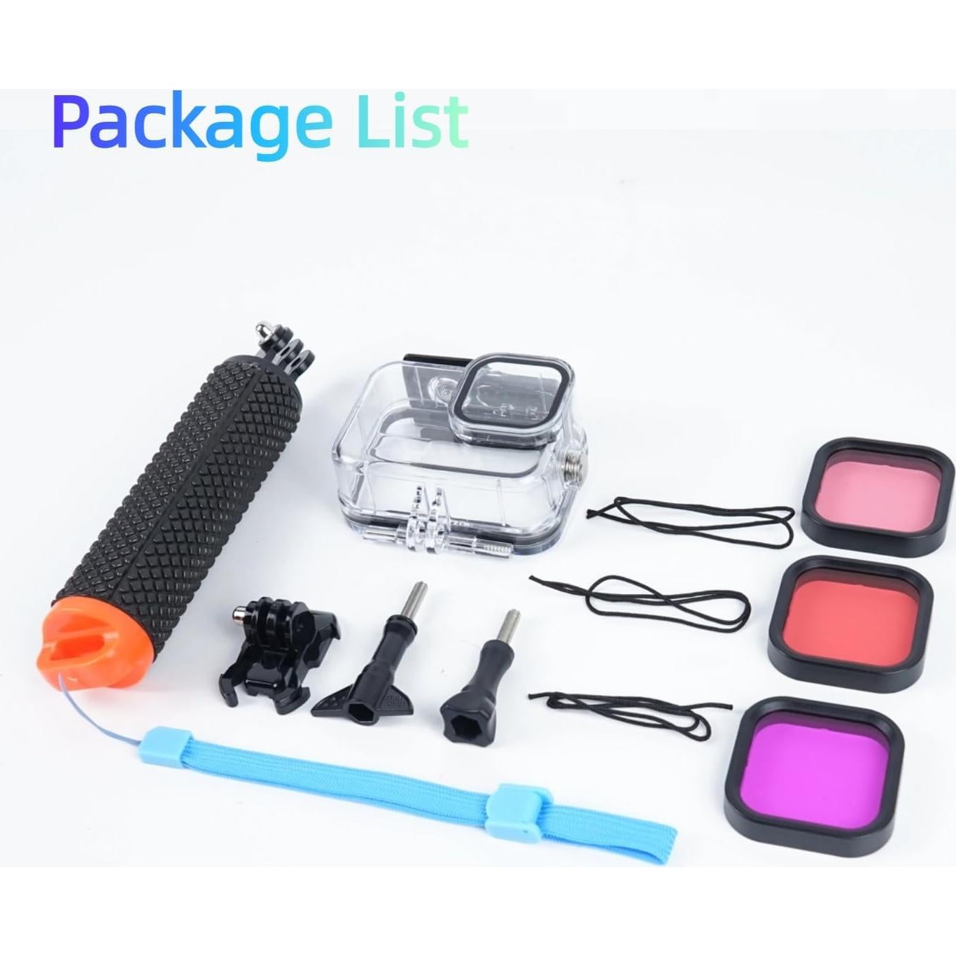 Funda Impermeable Terebento para GoPro Hero 13/12/11/10/9 - 60m