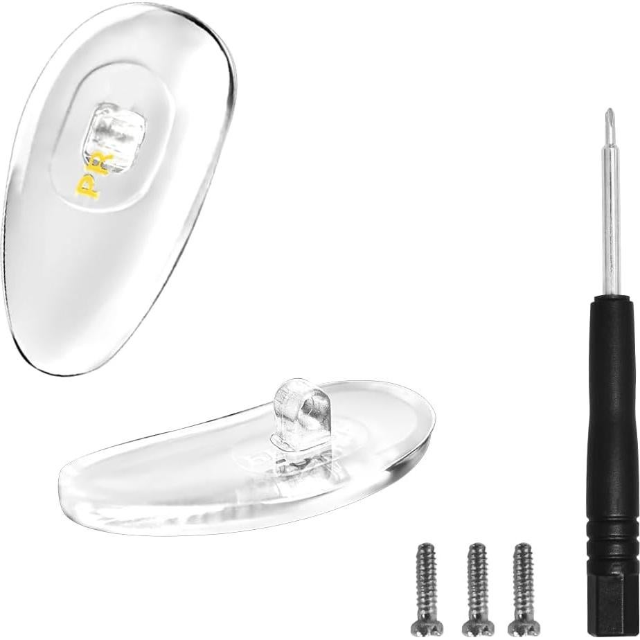 Almohadillas Nasales Atornillables PRADA Oro con Tornillos