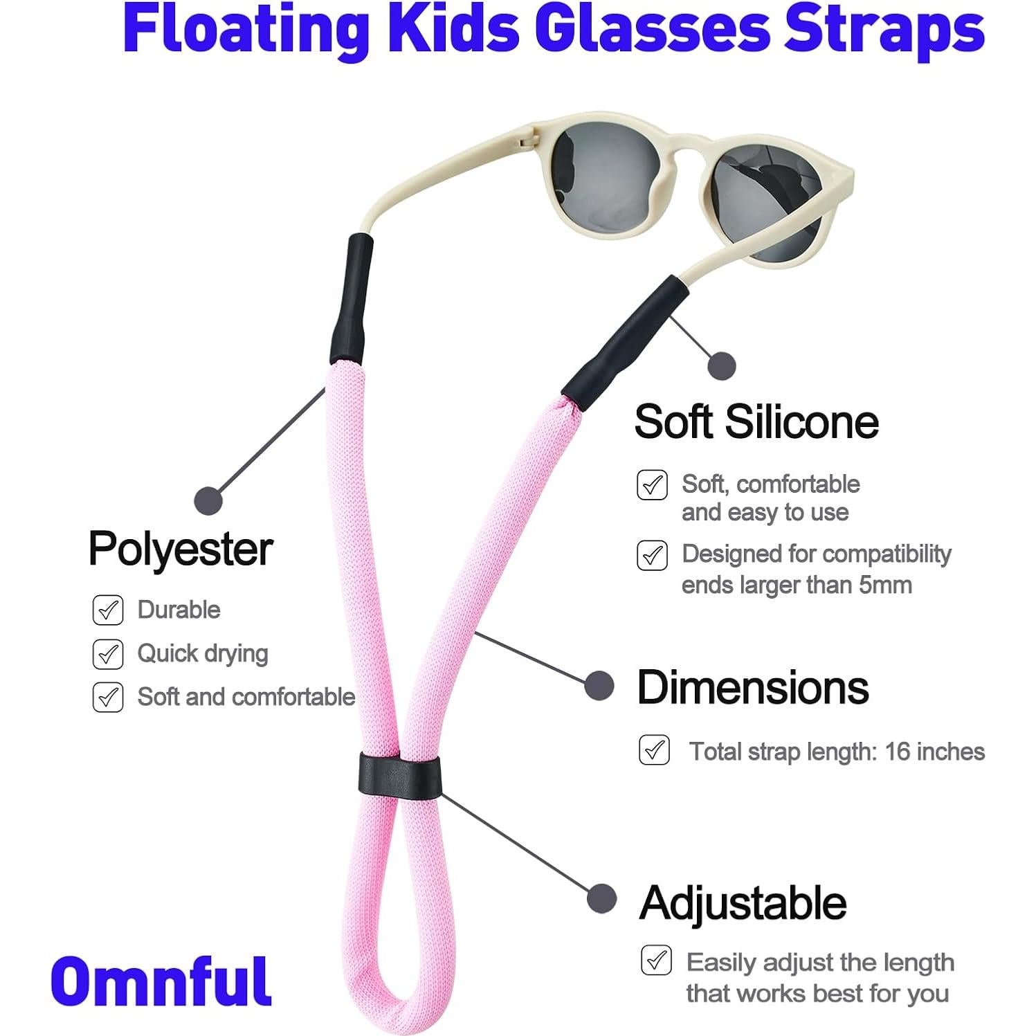 Correa Ajustable para Gafas de Niños Omnful - 3 Piezas