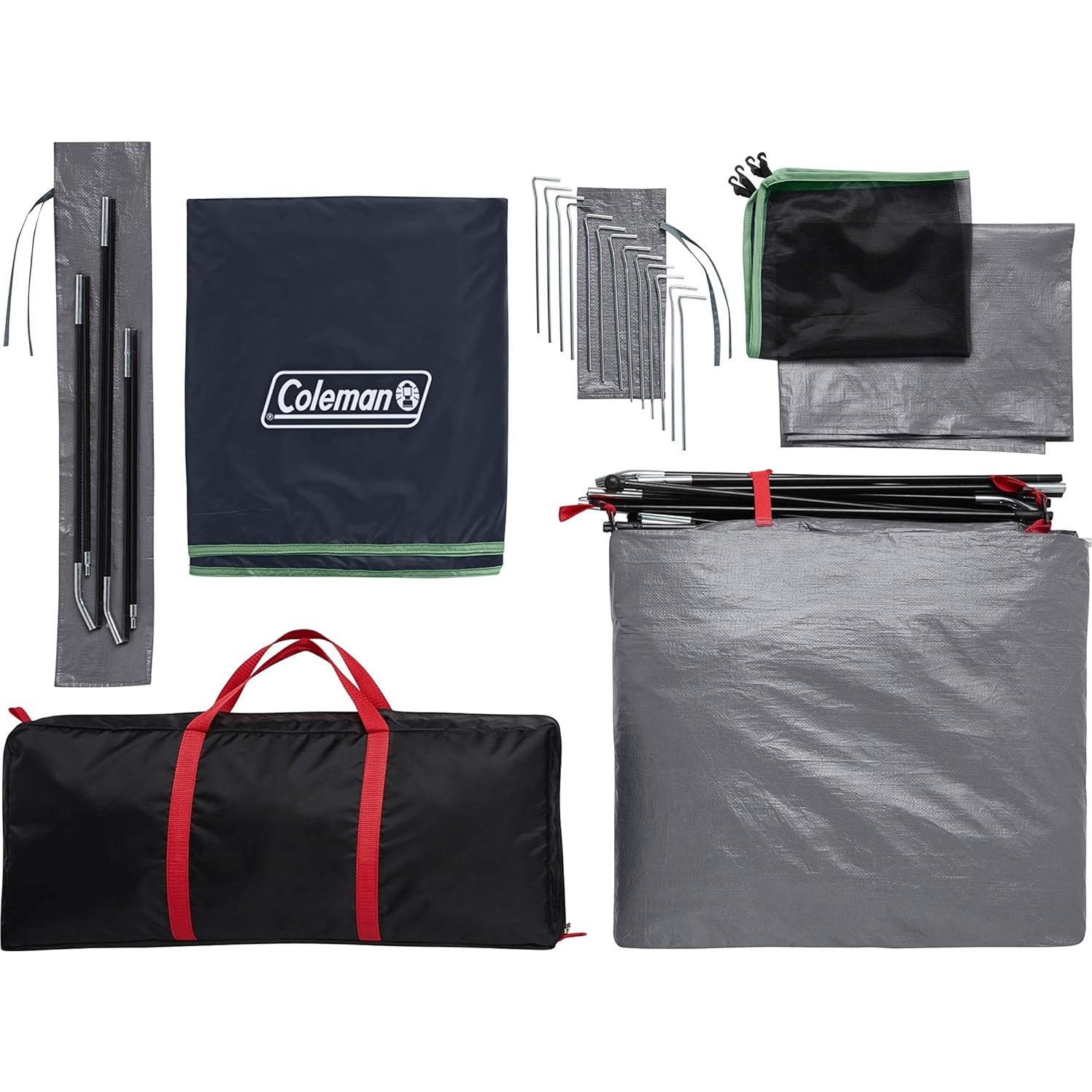 Carpa Coleman Skydome 6 Personas Impermeable Montaje Rápido