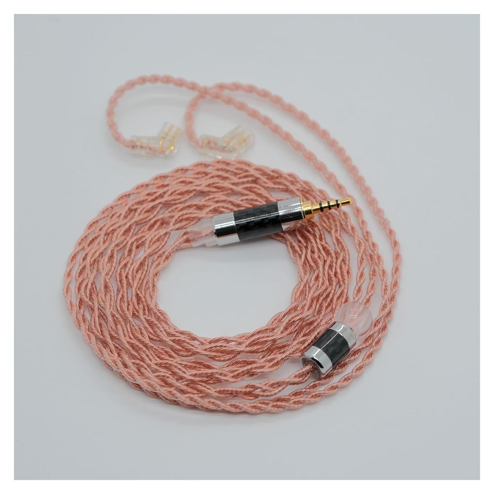 Cable de Auriculares KYUHEEO 4 Núcleos Cobre Puro 2.5mm