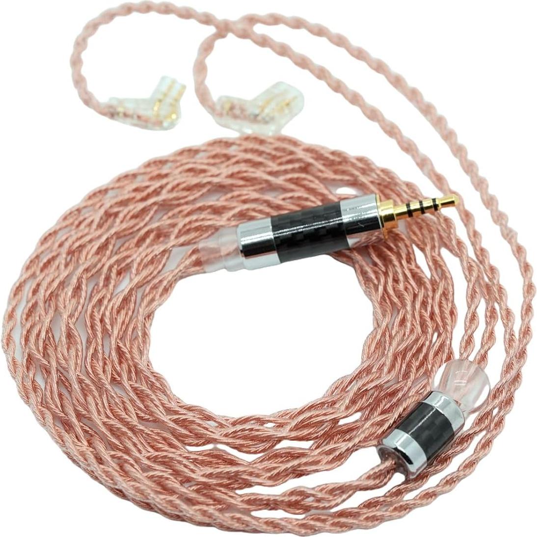 Cable de Auriculares KYUHEEO 4 Núcleos Cobre Puro 2.5mm