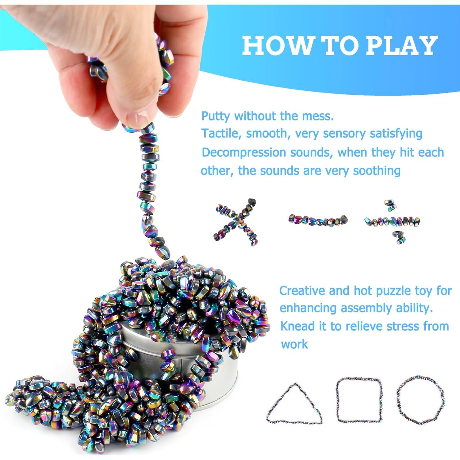 Juguetes Antiestrés WSEJK 550 Piezas Coloridos para Adultos