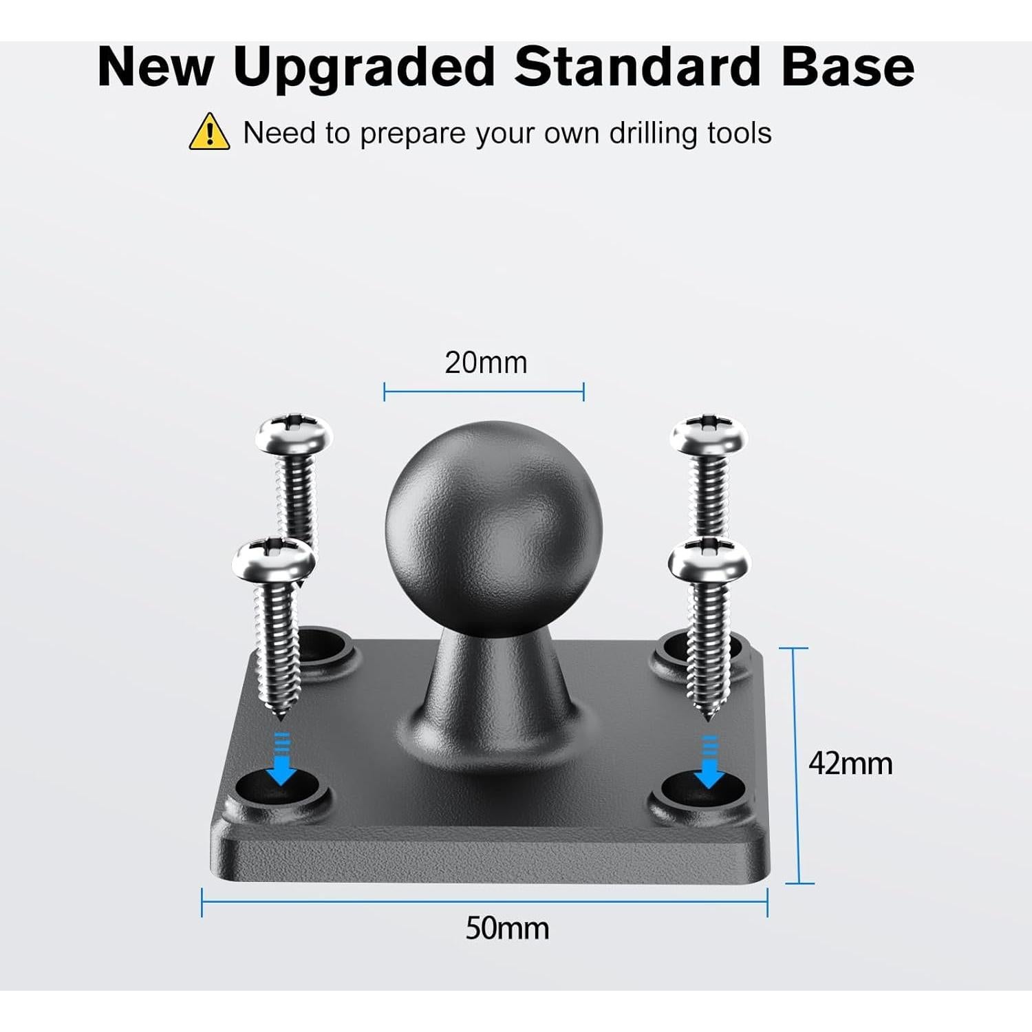 Soporte para Tableta OHLPRO - Montaje para Vehículo 5-13"