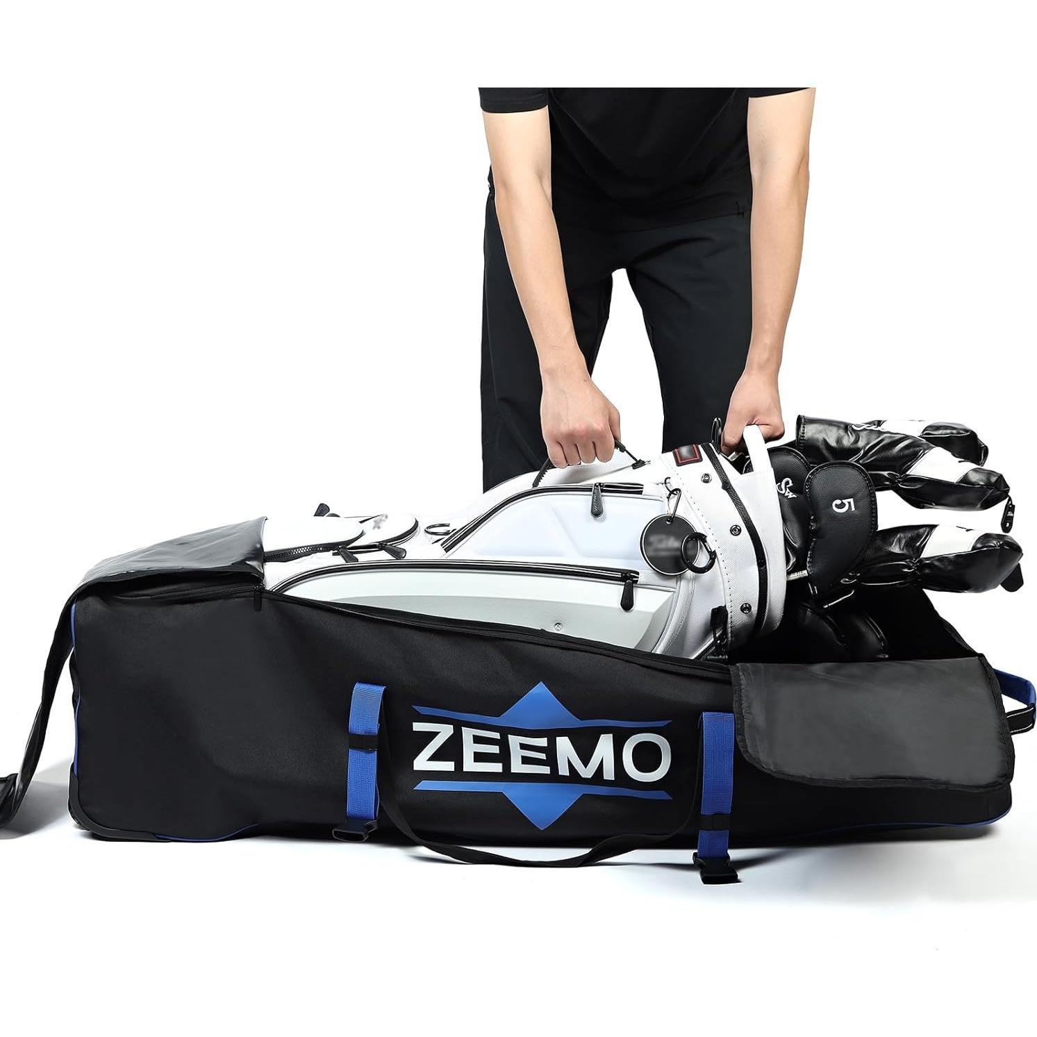 Bolsa de Viaje para Golf ZEEMO Funda Impermeable 124 cm