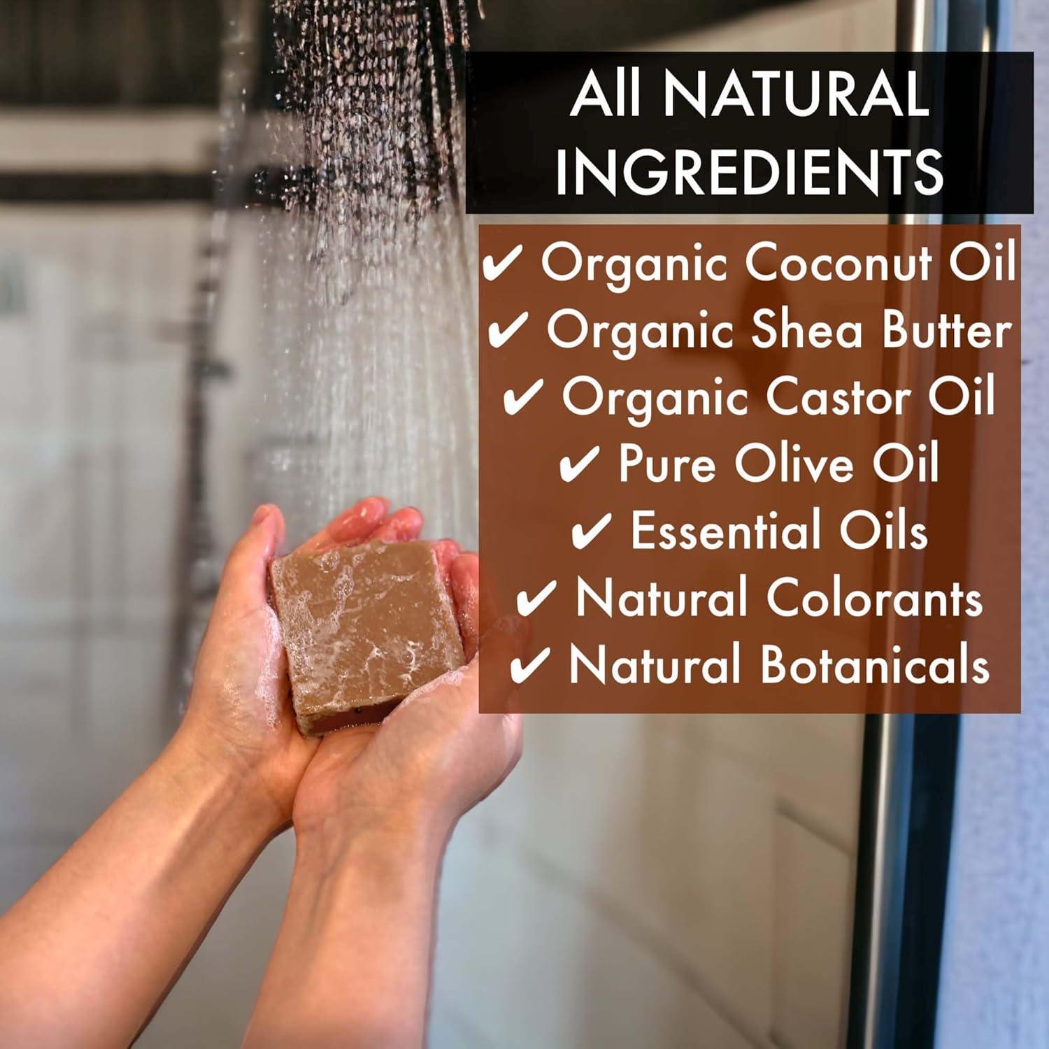 Jabón Natural de Geranio Rosa - 2 Barras de 122.5 g cada una