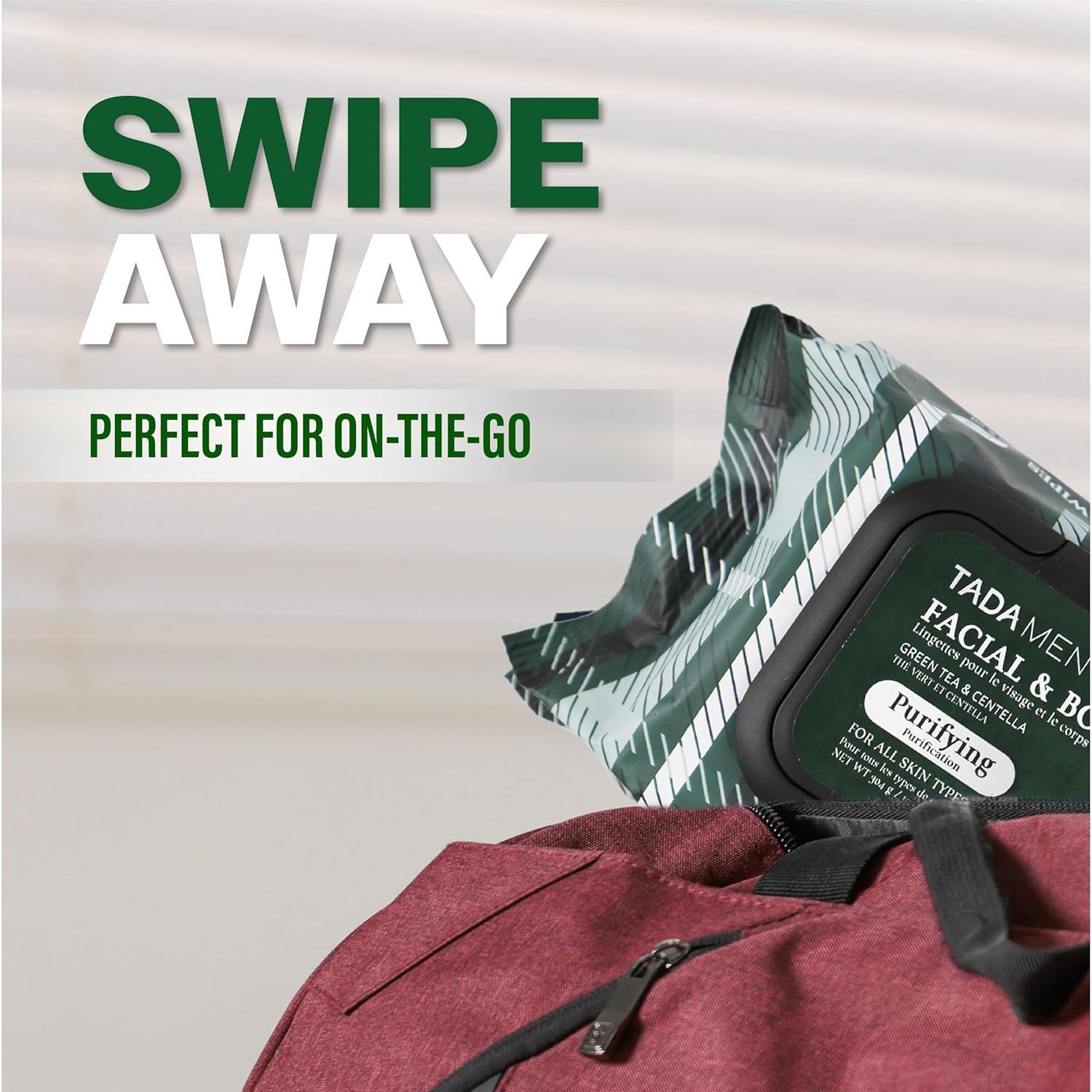 Toallitas Faciales y Corporales TADA - 800 Unidades Té Verde