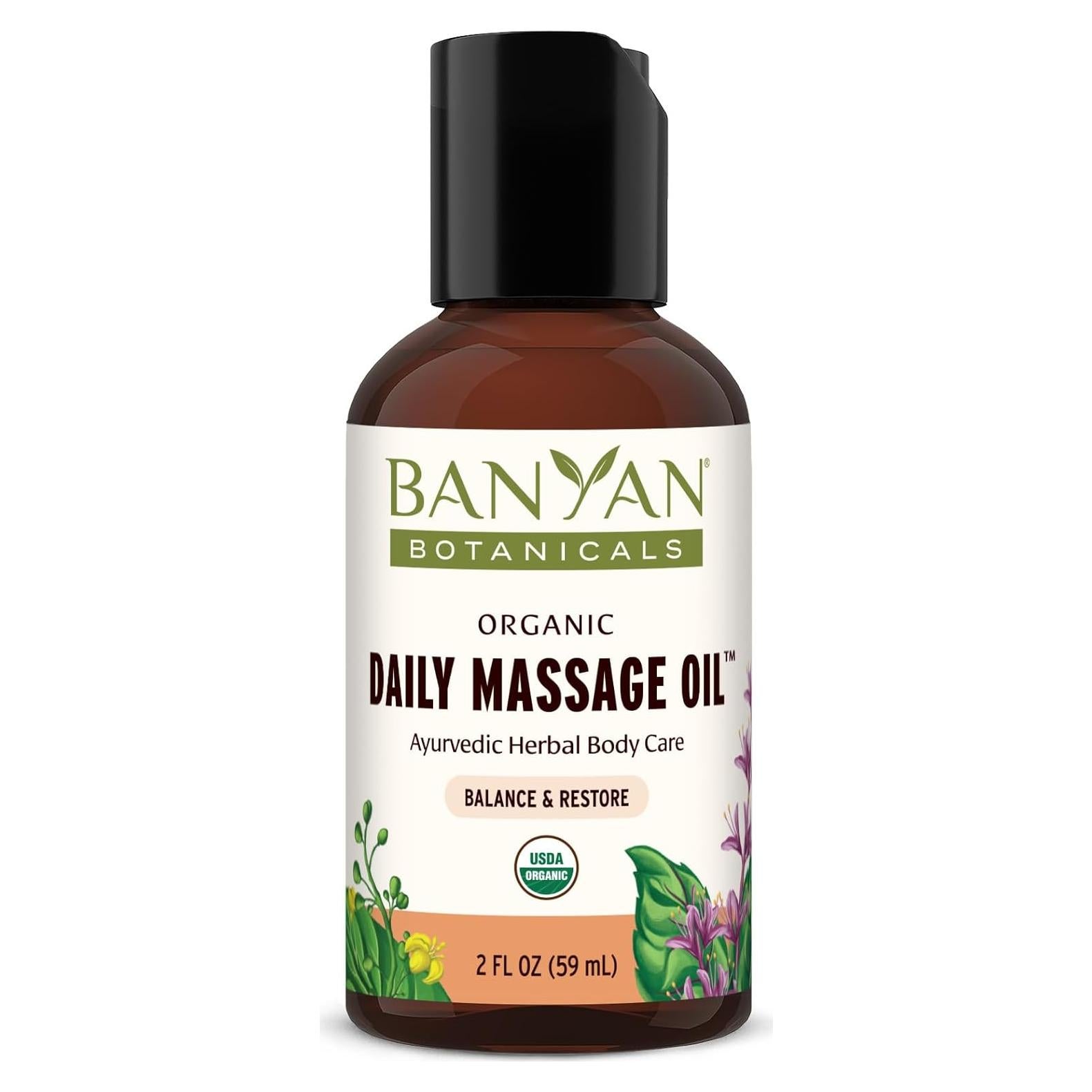 Aceite de Masaje Ayurvédico Orgánico Banyan Botanicals 59 ml