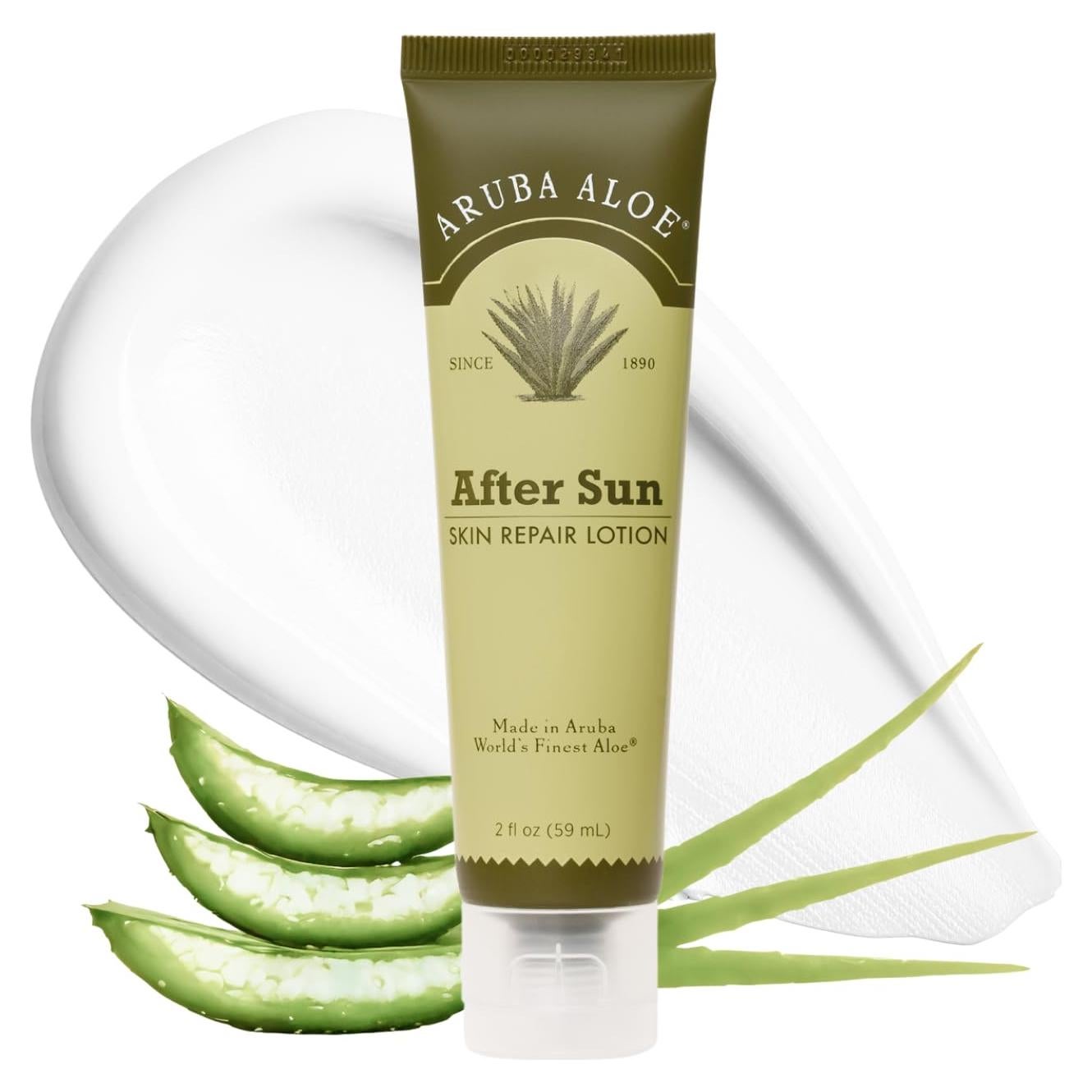 Loción Reparadora Post-Solar Aruba Aloe - Hidratante 59 ml