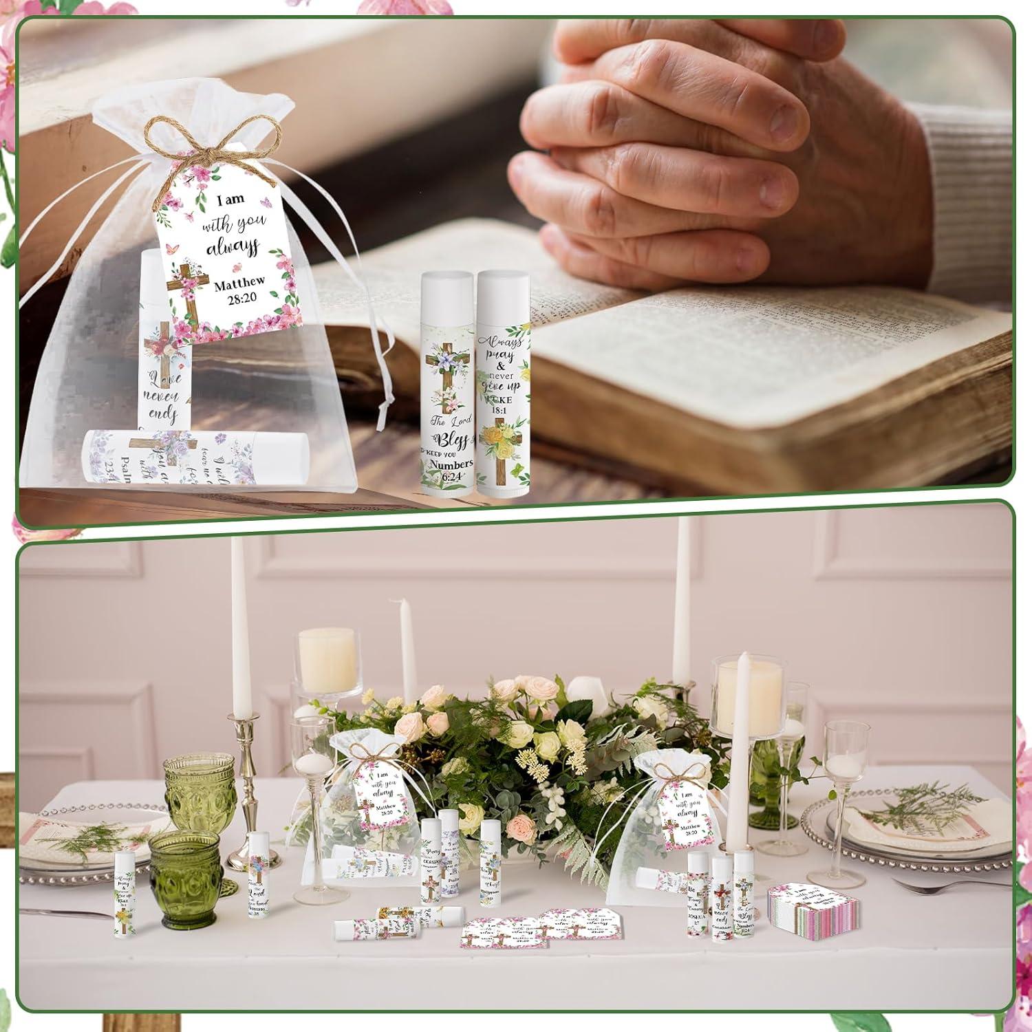 50 Balsamos Labiales Cristianos Nlicrst con Versículos Bíblicos