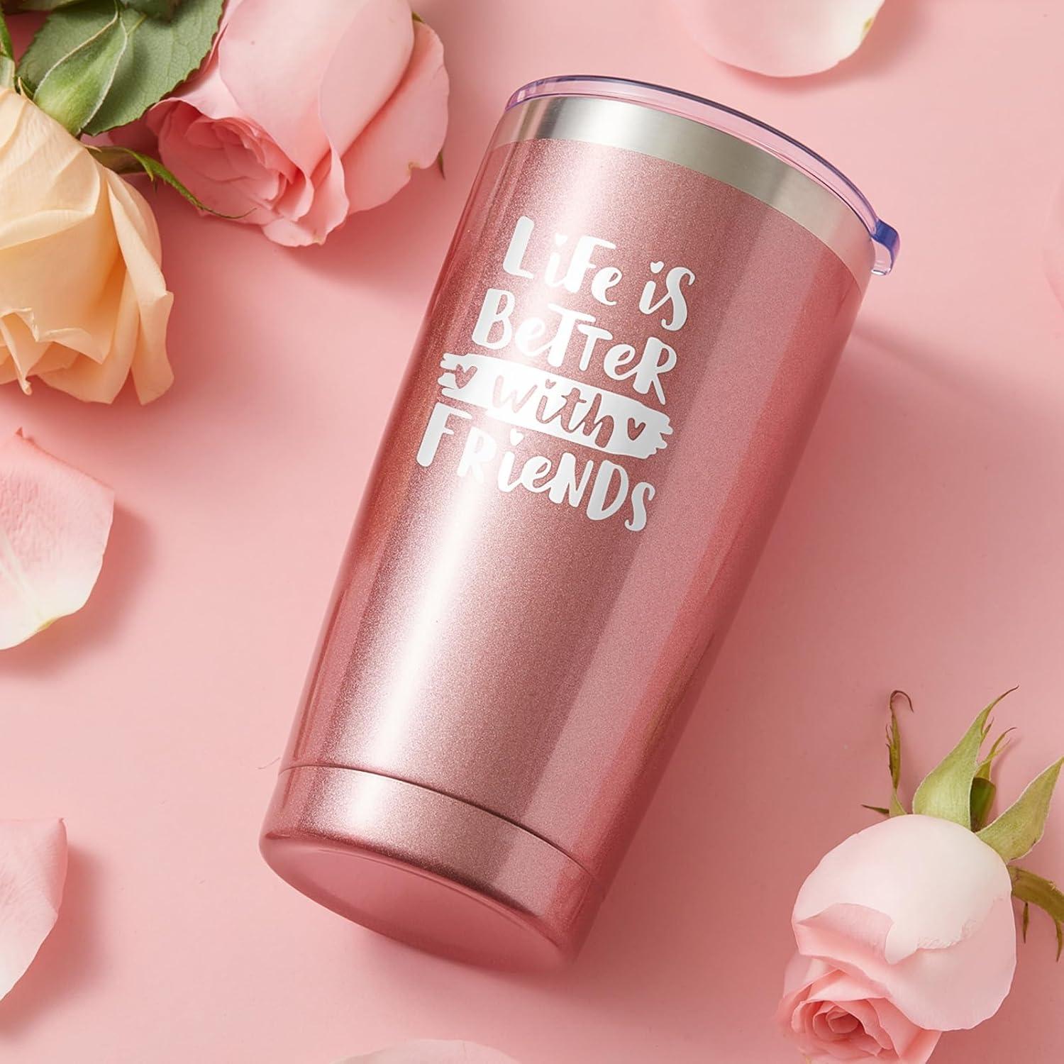 Set de Regalo para Mujeres CITTA - Vaso Térmico 20oz, Pulsera y Plato