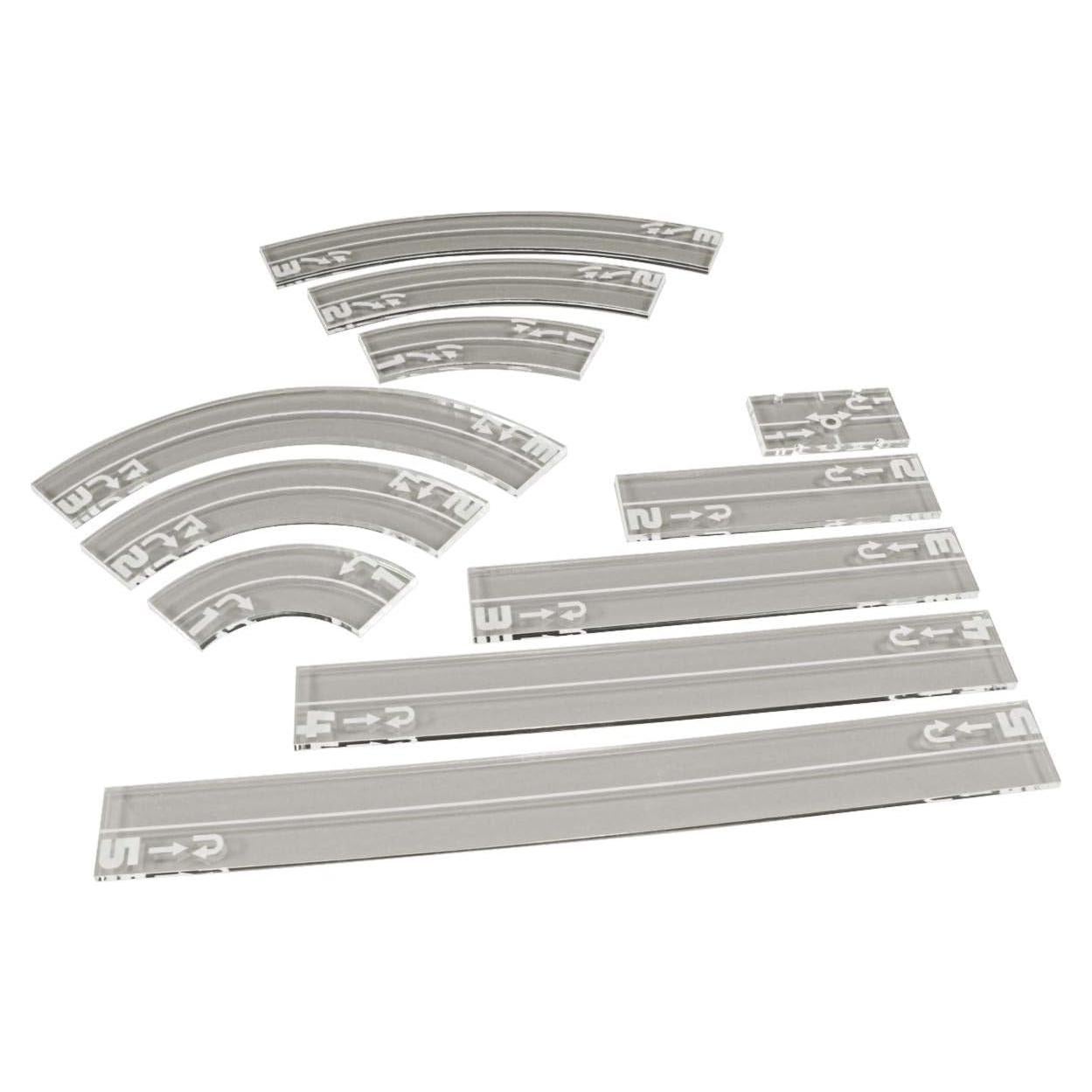 Conjunto de Medidores de Maniobra LITKO Space Fighter Acrílico