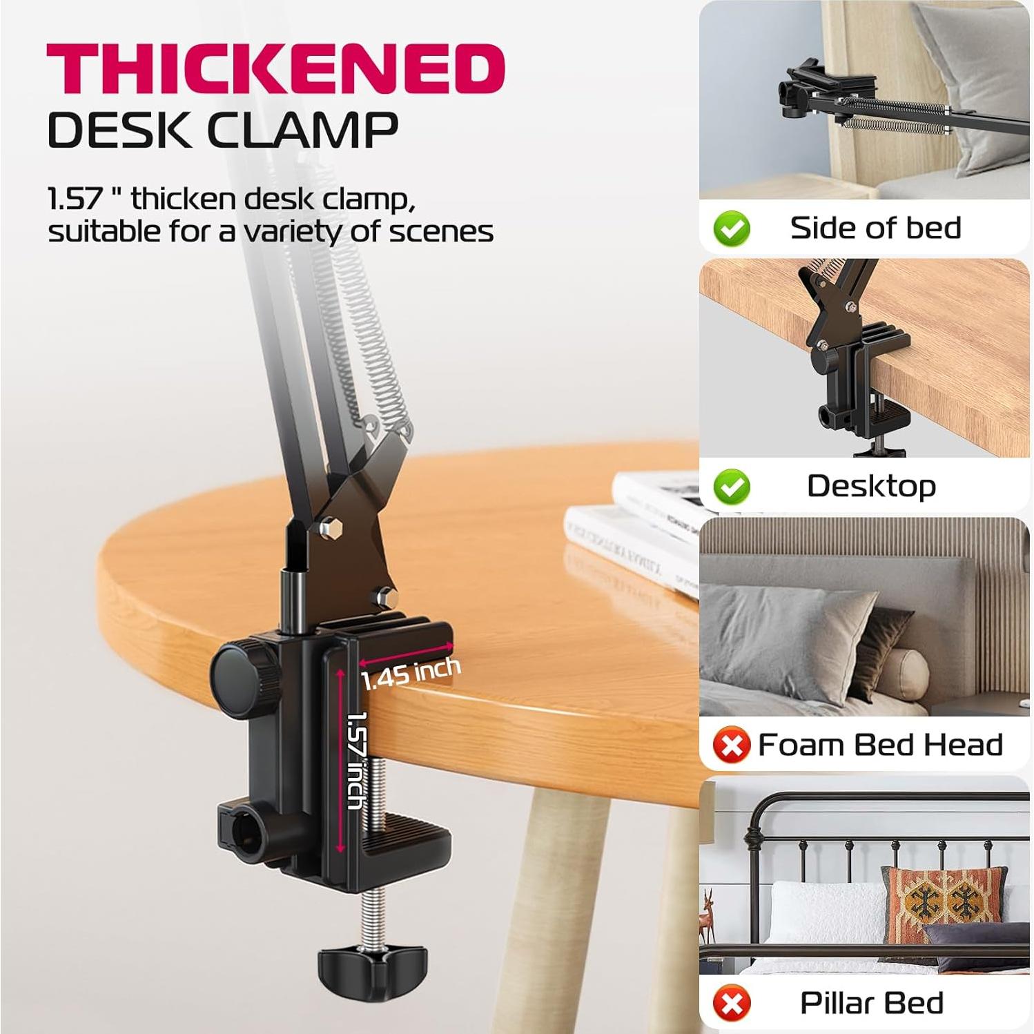 Soporte Ajustable ULANZI T2 para Tabletas 4.6-32.8 cm