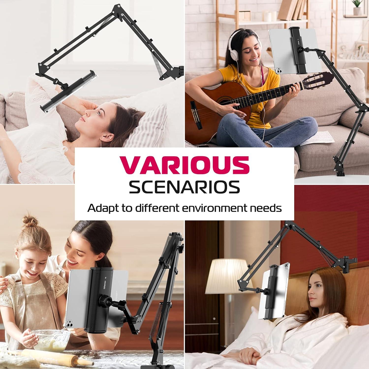 Soporte Ajustable ULANZI T2 para Tabletas 4.6-32.8 cm