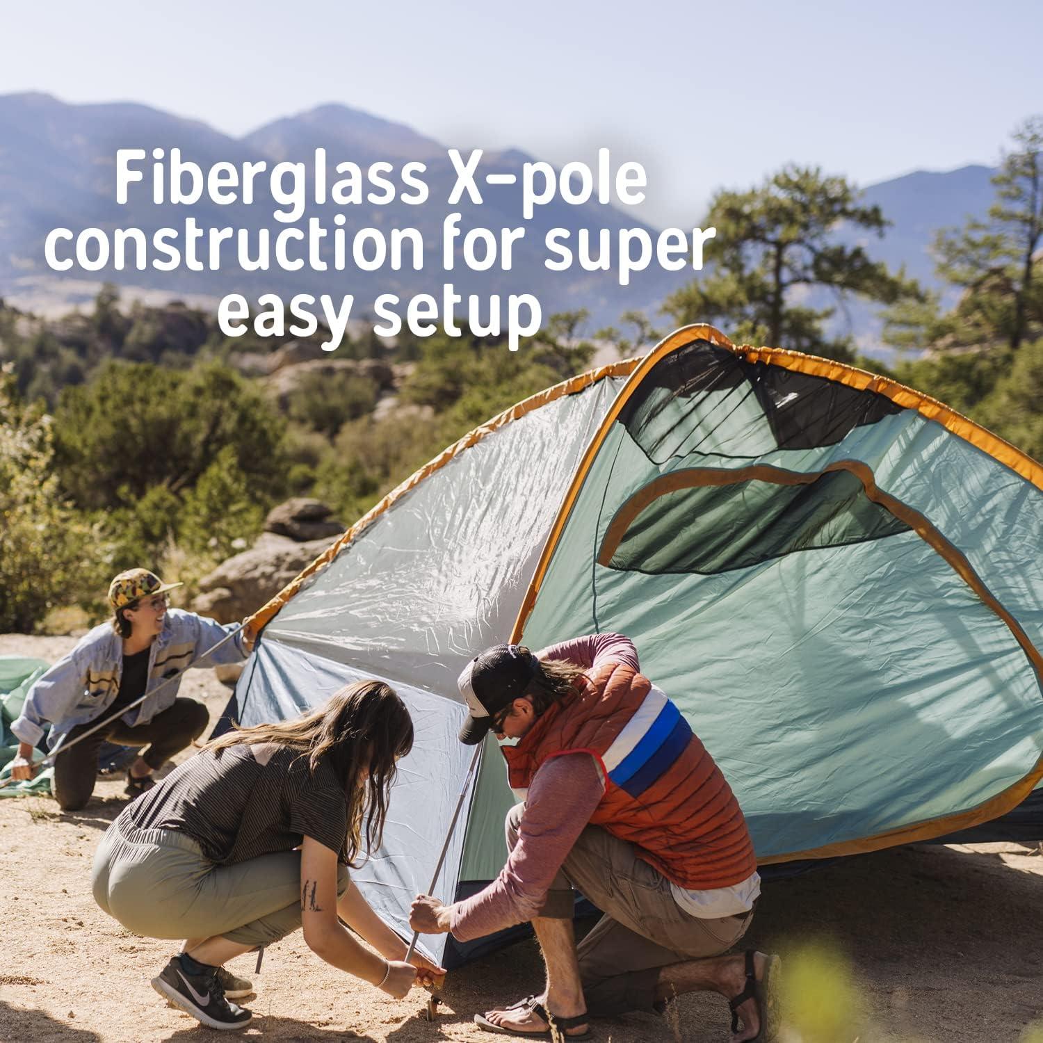 Carpa de Camping Familiar Kelty Tallboy para 4-6 Personas