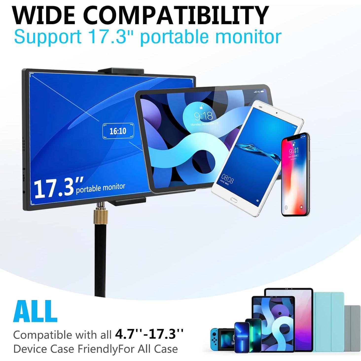 Soporte de Tablet Bimo BIMO0411 Altura Ajustable 24.99-40.01 cm