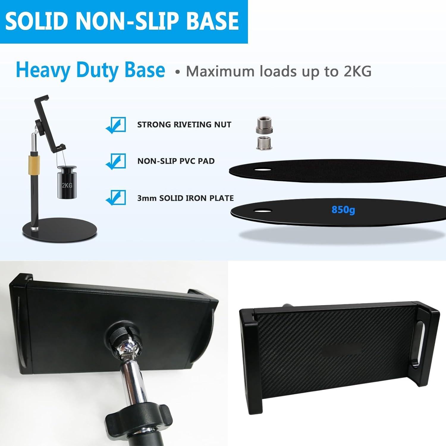 Soporte de Tablet Bimo BIMO0411 Altura Ajustable 24.99-40.01 cm