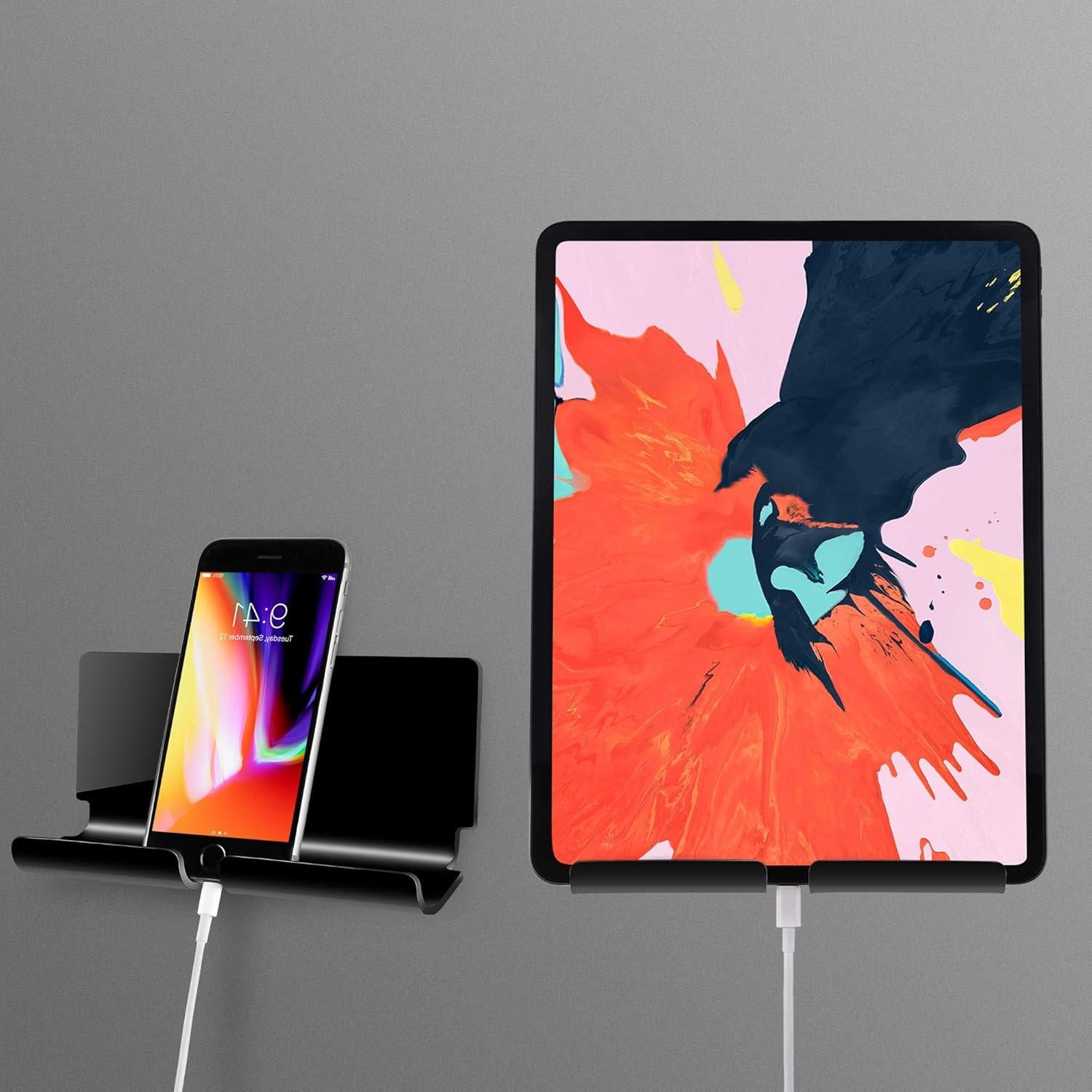 Soporte de Pared Adhesivo TXEsign para Tabletas y Smartphones