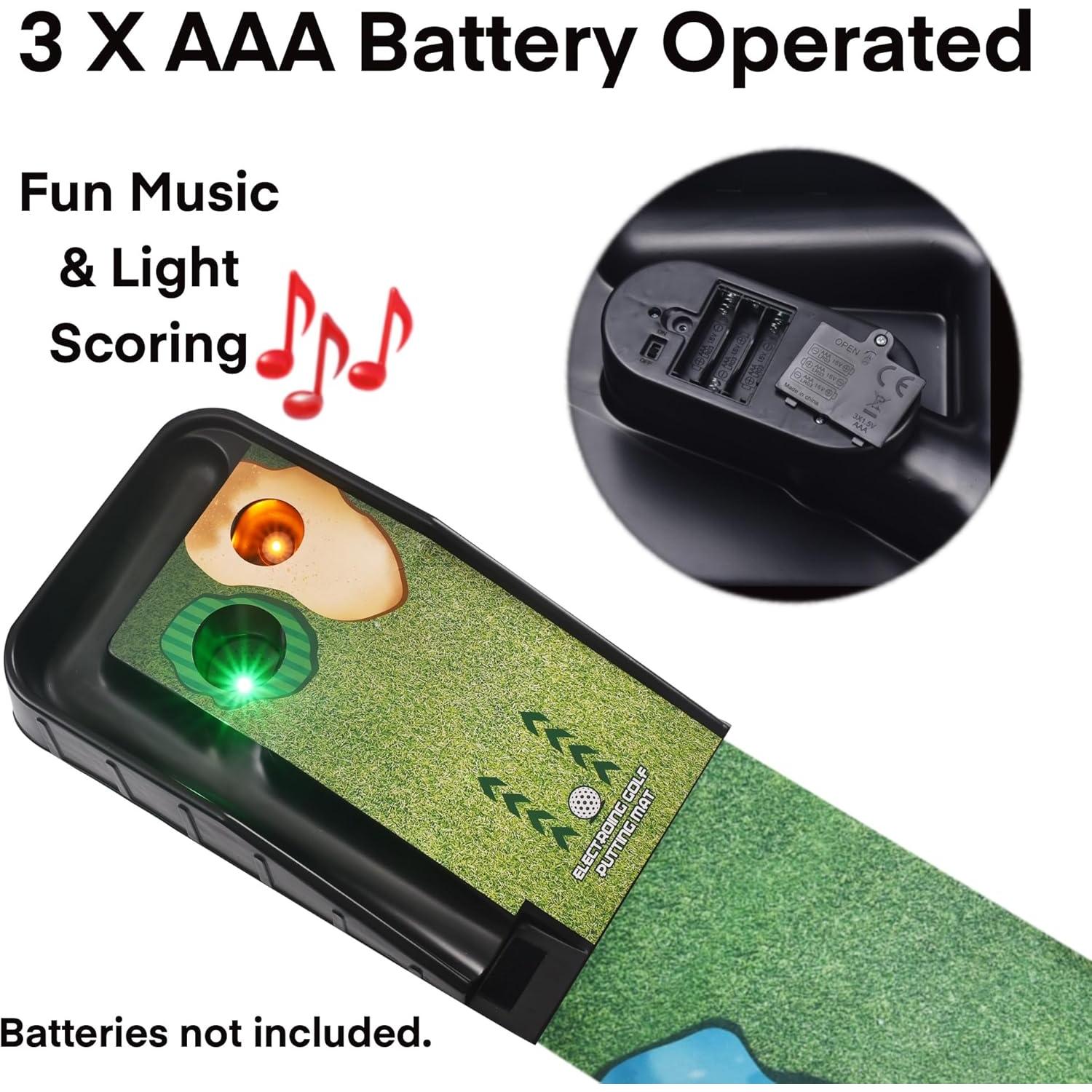 Juego de Golf para Niños Wemove - Mini Golf Electrónico 1,68m