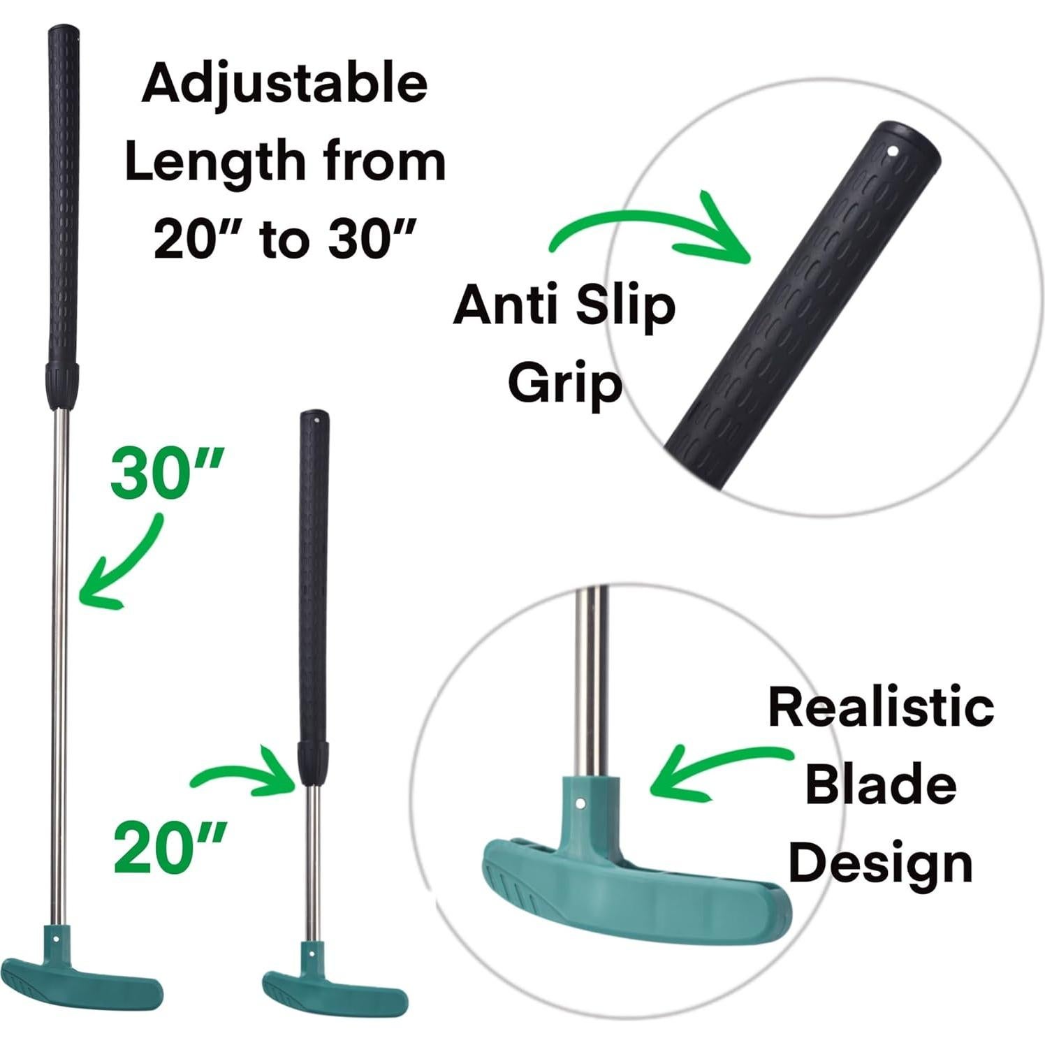 Juego de Golf para Niños Wemove - Mini Golf Electrónico 1,68m