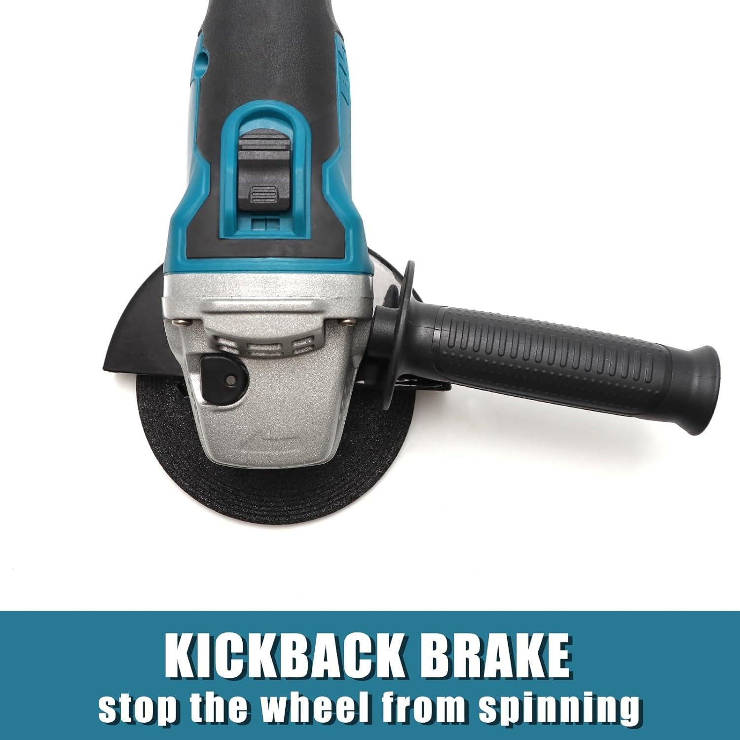 Amoladora Angular Inalámbrica Hotloop 18V Motor Sin Escobillas