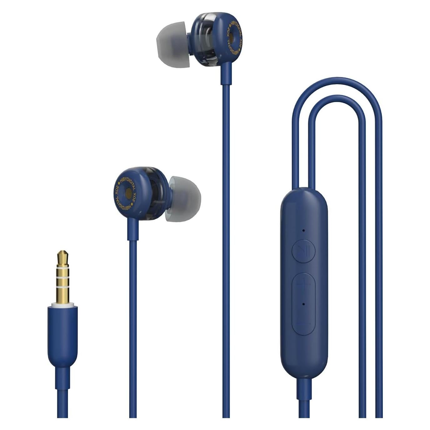 Auriculares In-Ear HiBy XOE 3.5mm Dinámicos HiFi con Micrófono